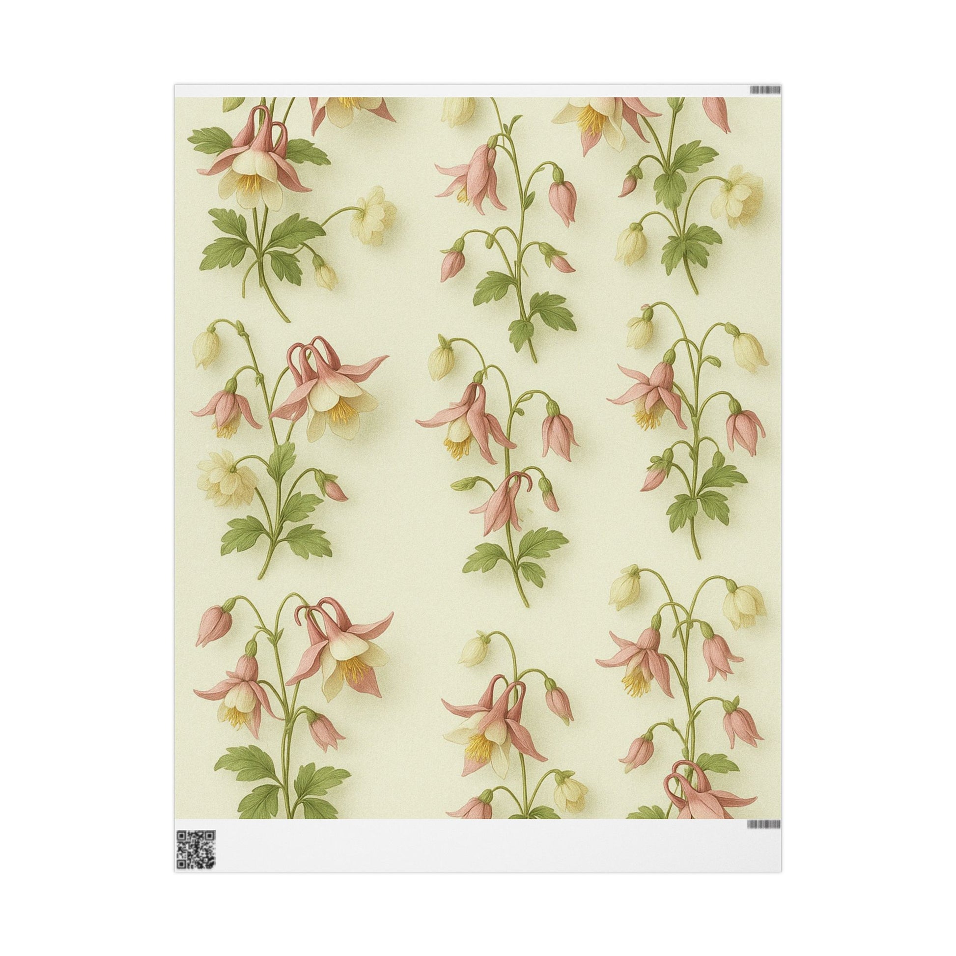 Elegant Floral Wrapping Paper (Store Favorite) - Vintage Blossom Gift Wrap for All Occasions