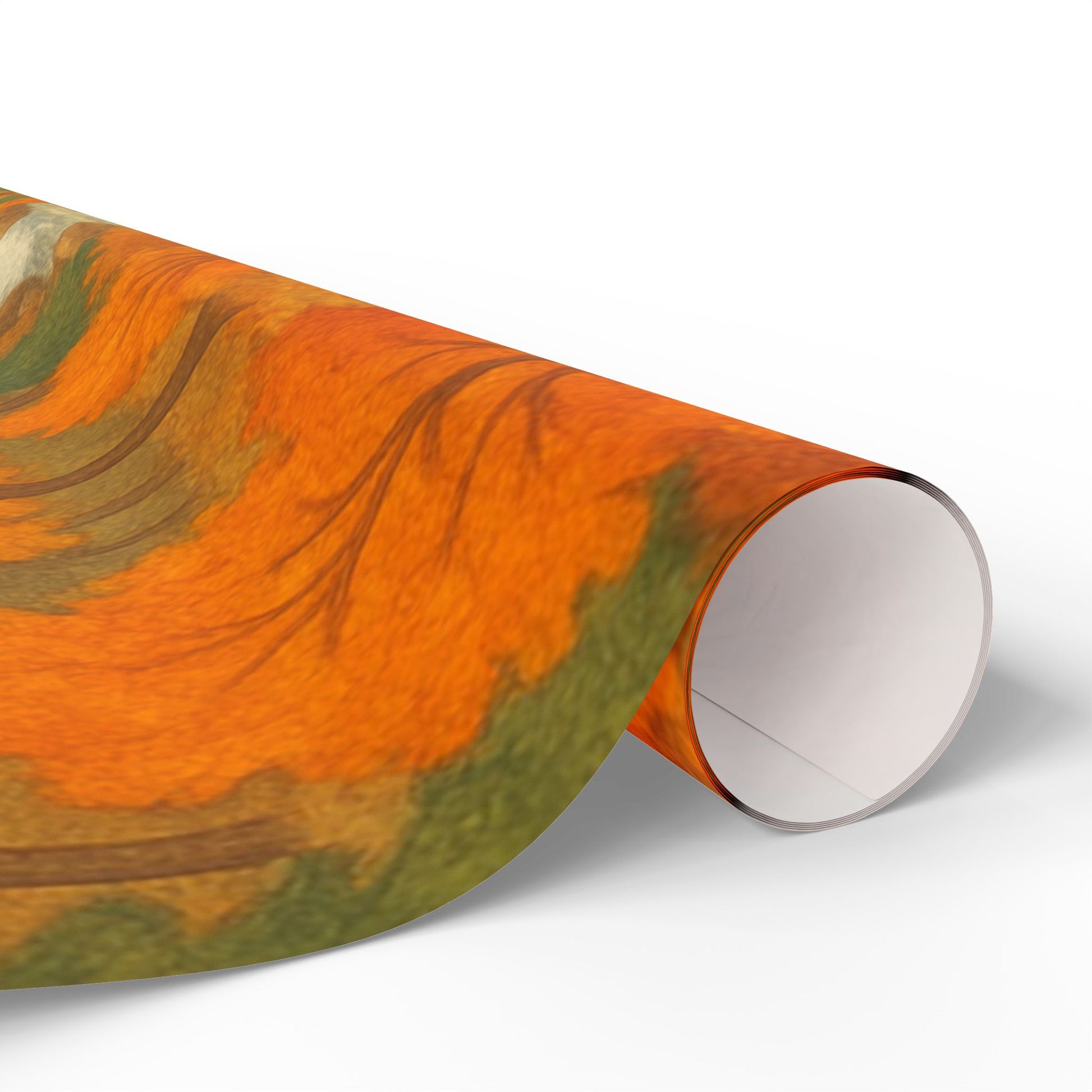 Autumn Floral Wrapping Paper, Seasonal Gift Wrap for Thanksgiving, Eco-Friendly Gift Wrap, Fall Decor, Unique Gift Packaging