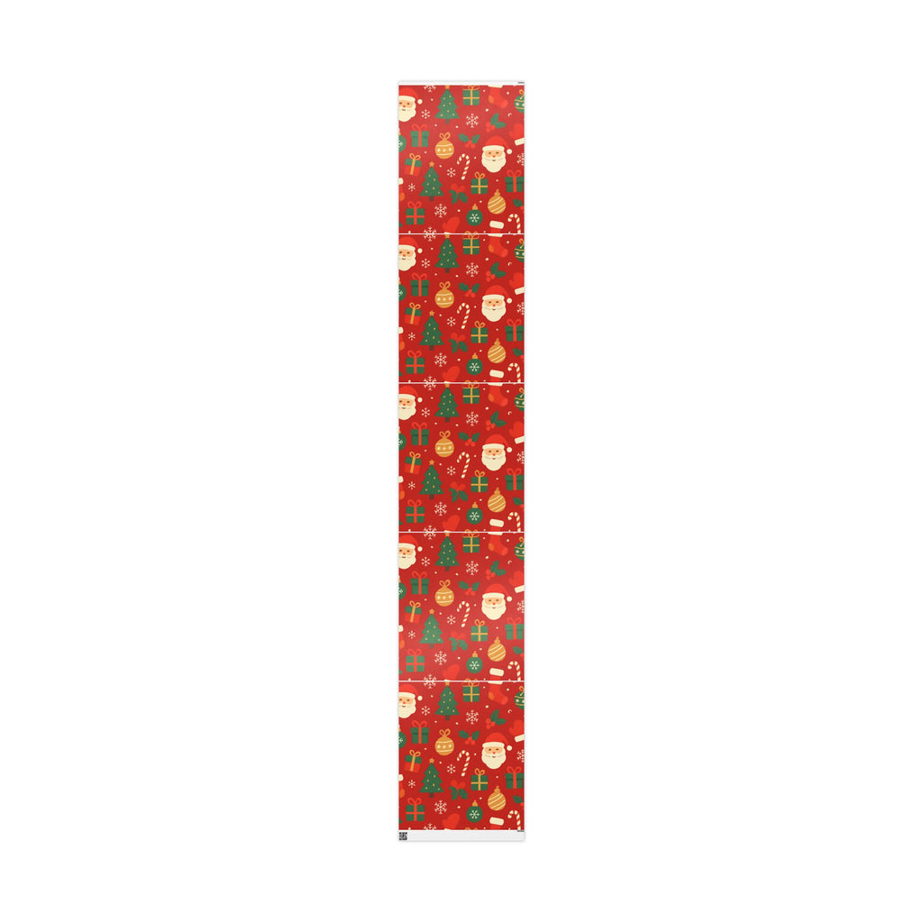 Festive Santa & Holiday Cheer Wrapping Paper – Bright Christmas Gift Wrap