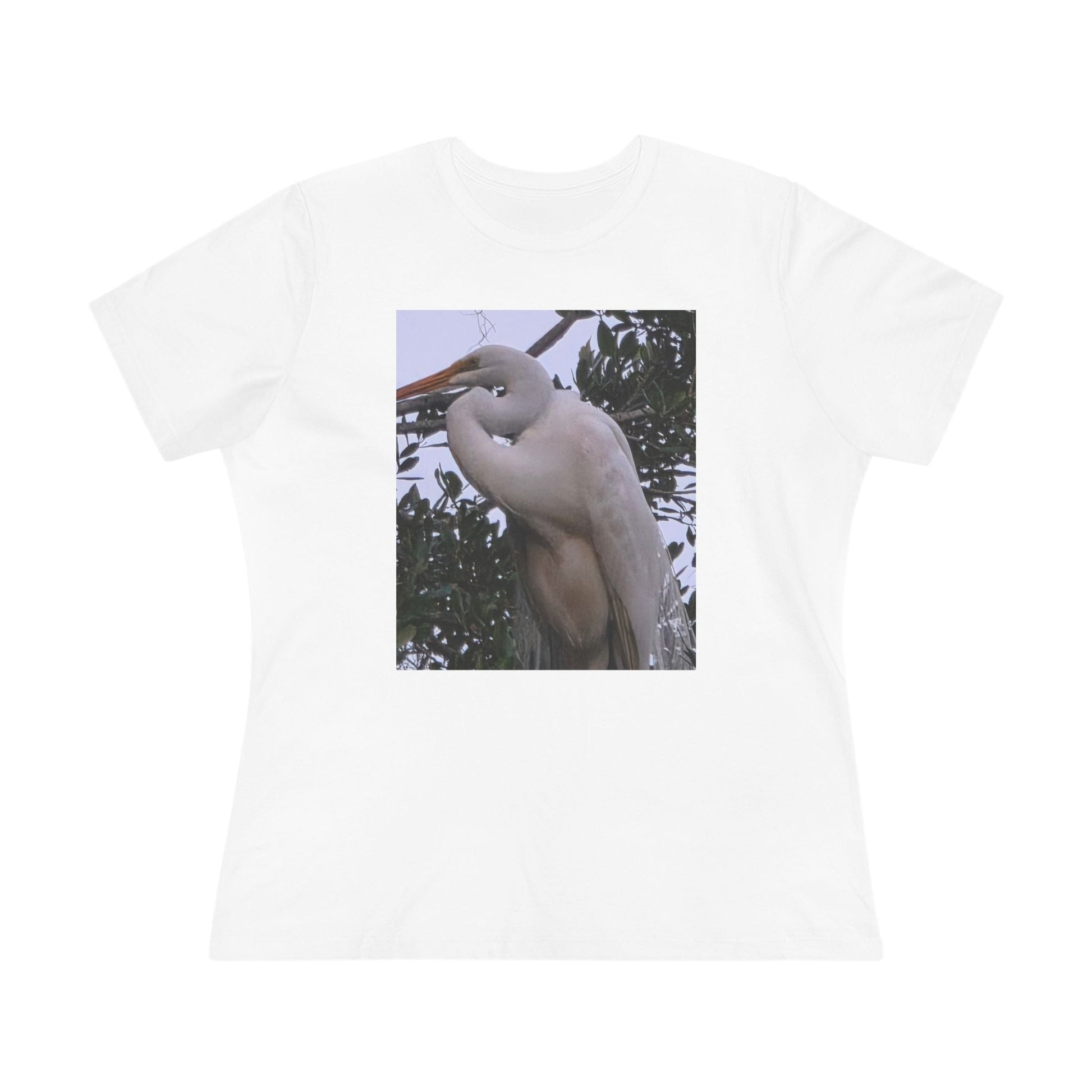 Father Egret Women's Cotton Tee