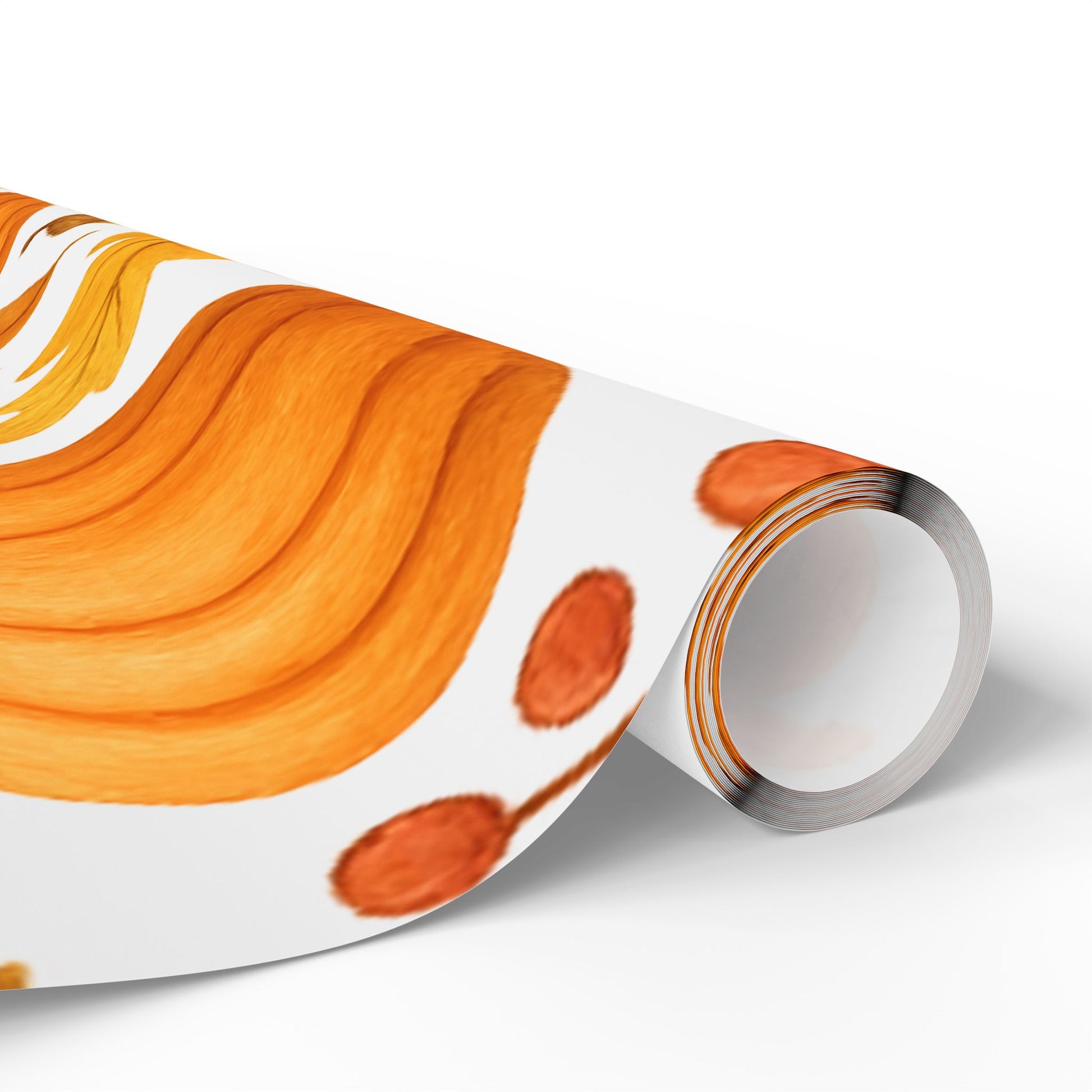 Autumn Pumpkin Wrapping Paper, Fall Gift Wrap, Seasonal Packaging, Thanksgiving Decor, Eco-Friendly Gift Wrap