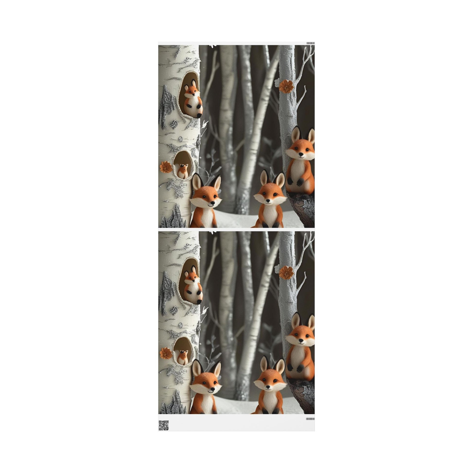 Wrapping Papers - Charlie the Whimsical Fox and his Family