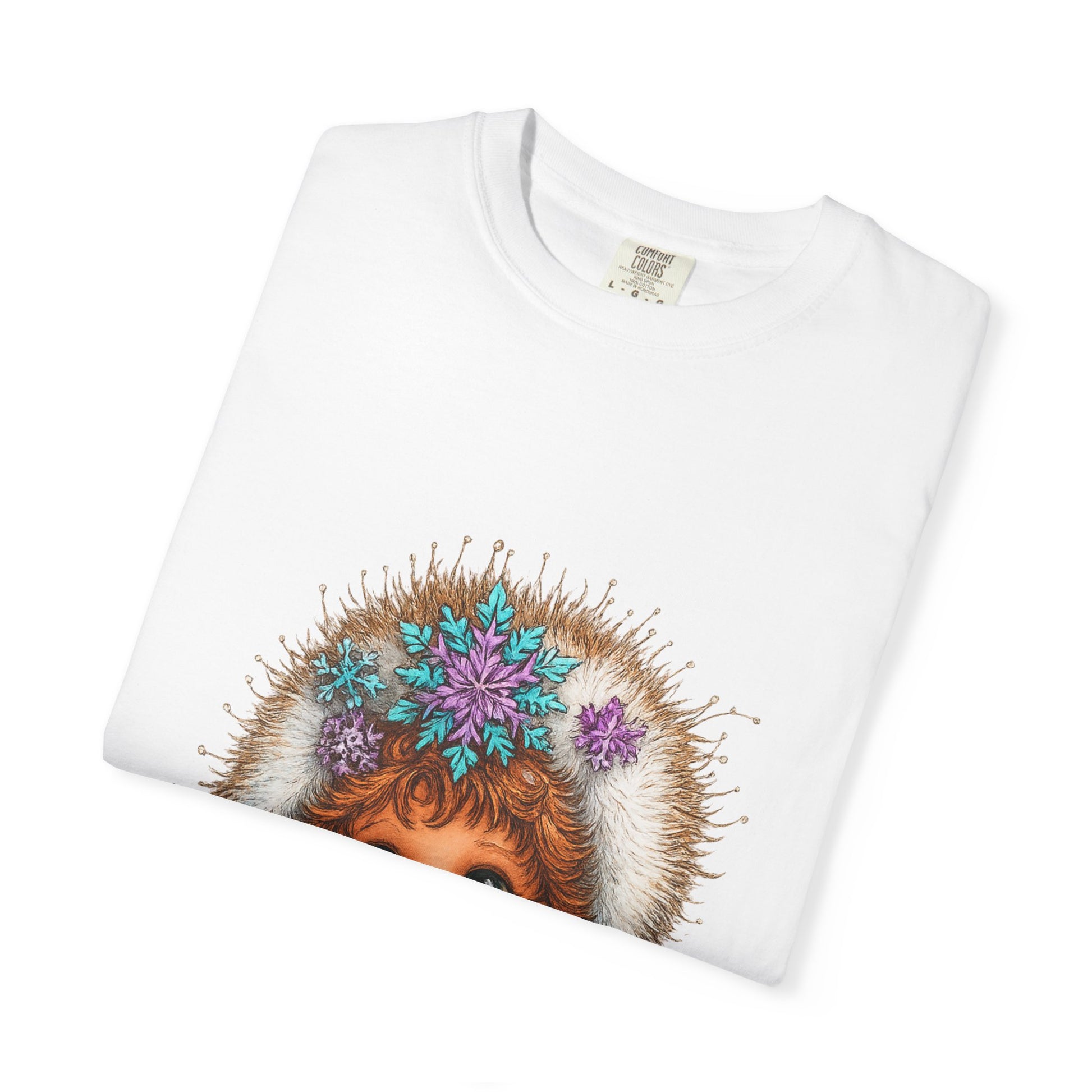 Winter Snowflake Baby T-Shirt – Cute Winter Child Graphic Tee – Cozy Snow Baby Illustration – Whimsical Cold-Weather Apparel