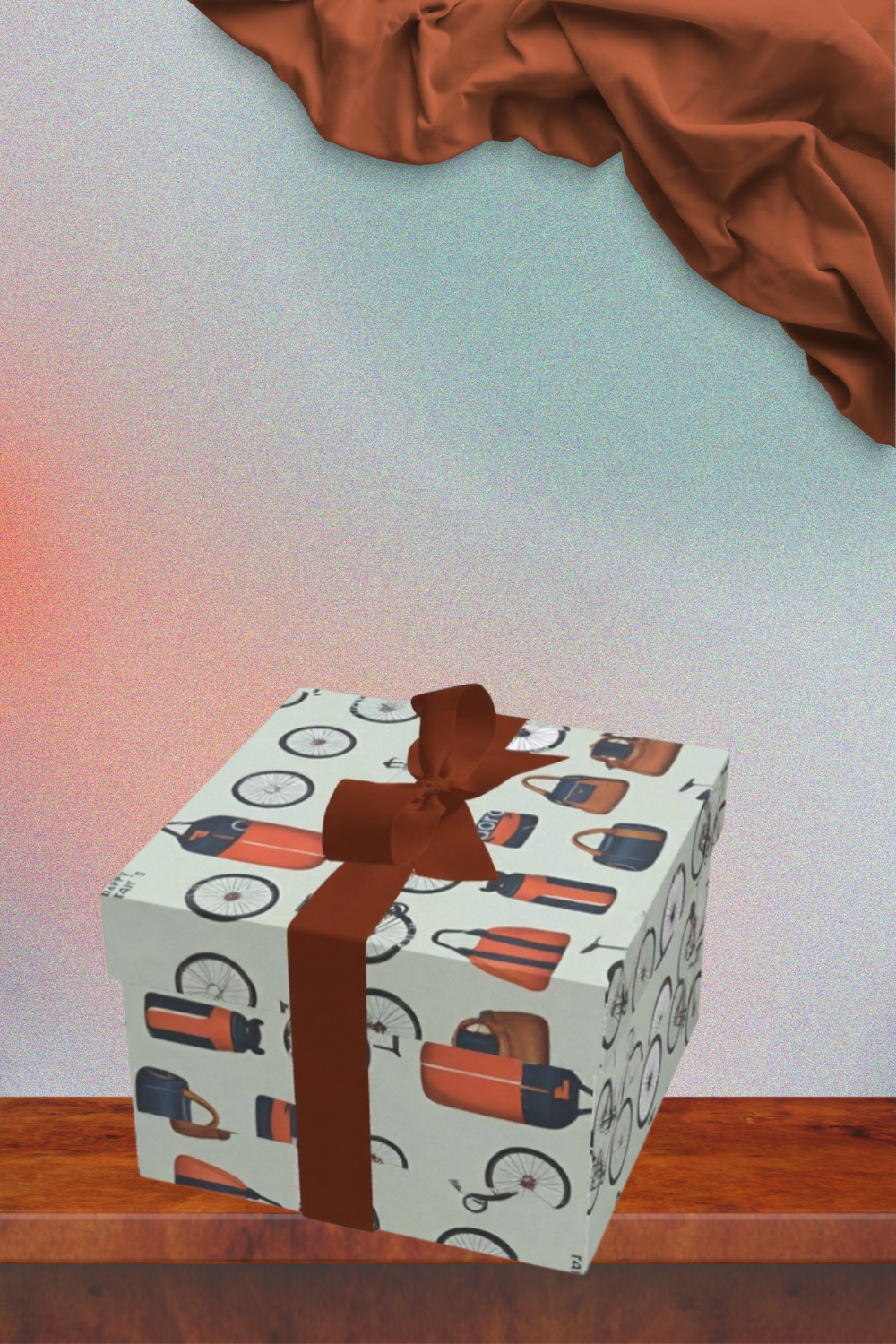 The Bicyclist Wrapping Paper