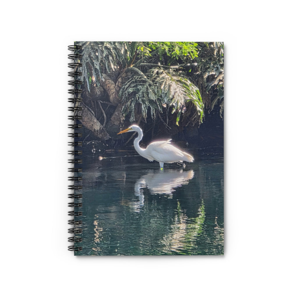 Elegant Bird Spiral Notebook - Ruled Line for Nature Lovers