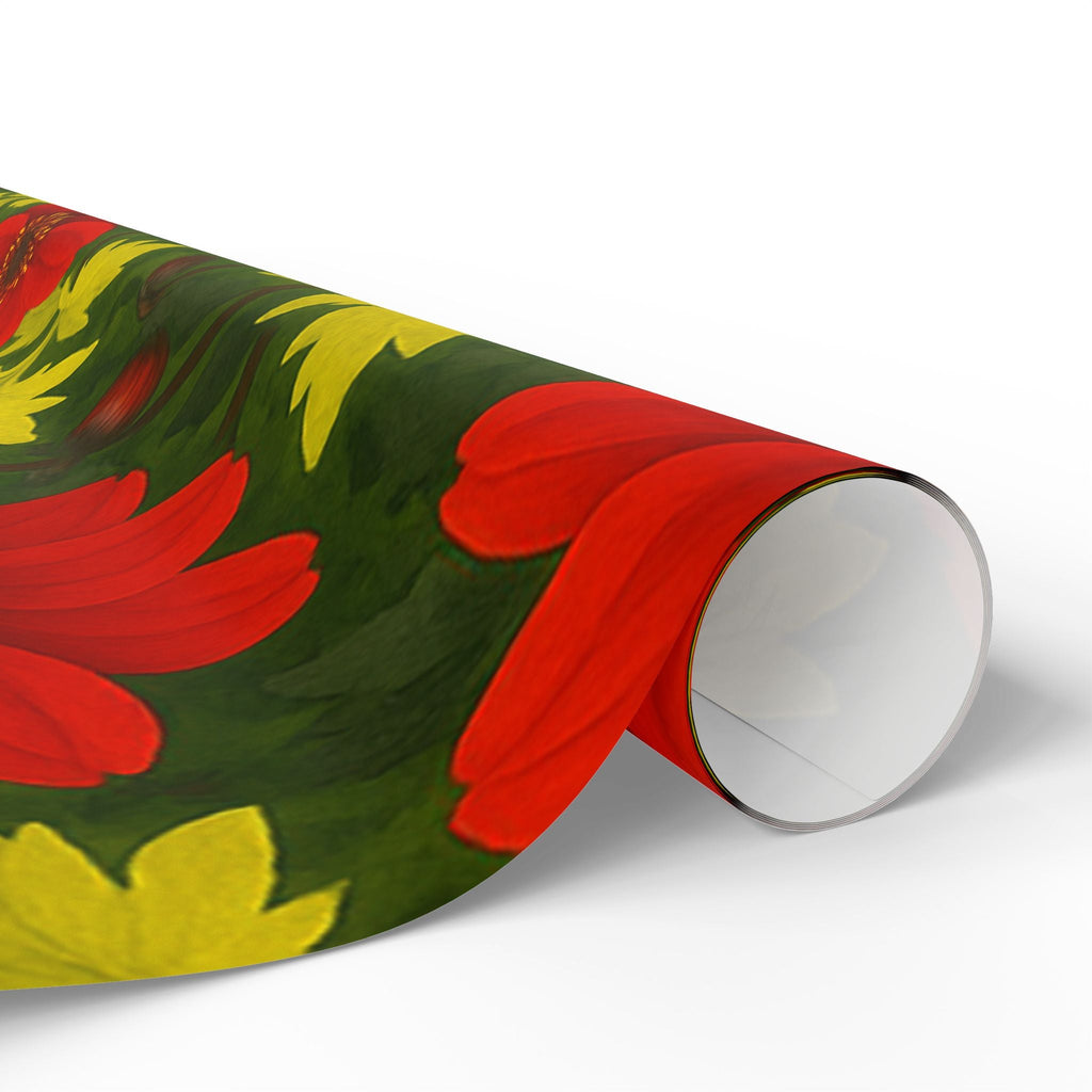 Vibrant Floral Wrapping Paper - Perfect for Gifts and Celebrations