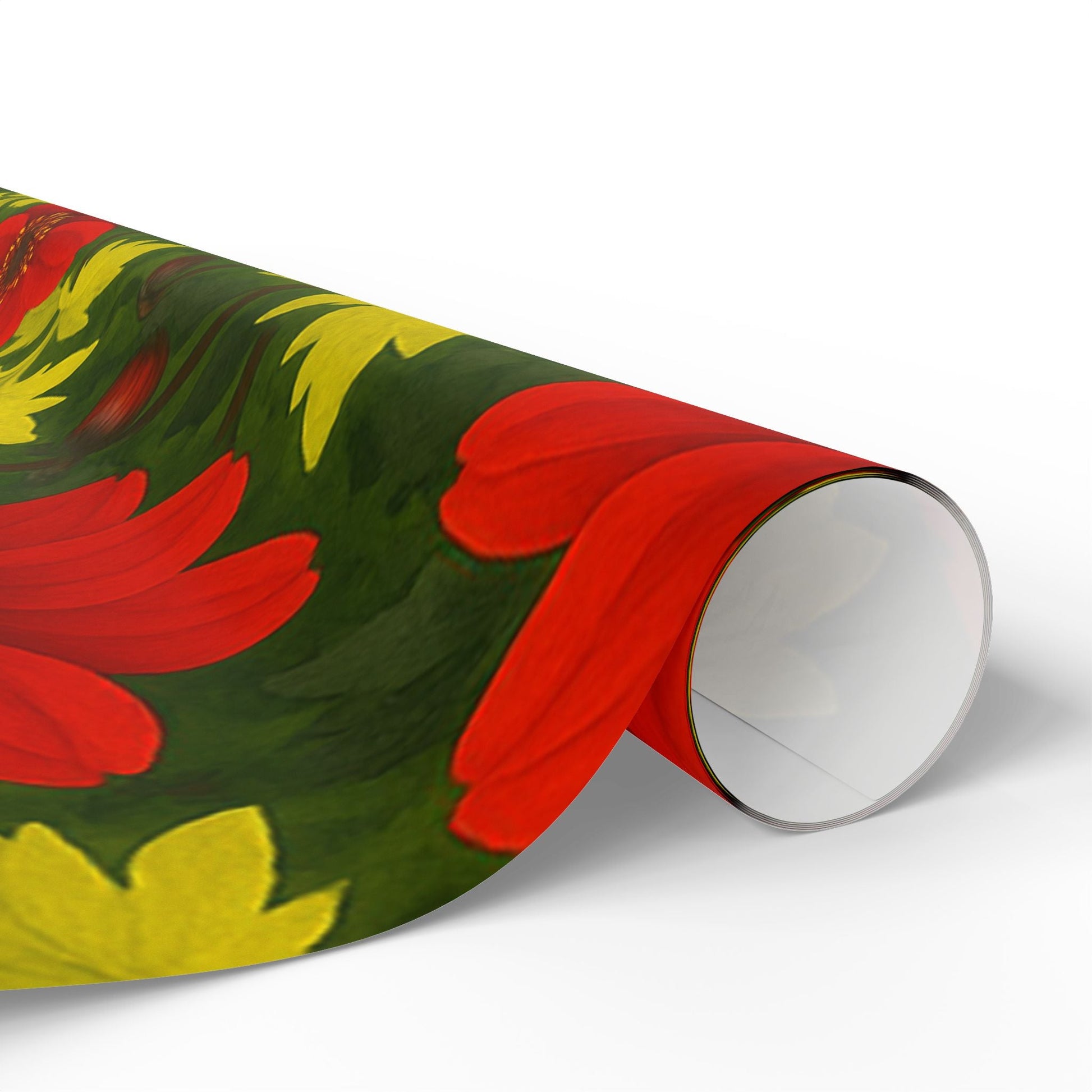 Vibrant Floral Wrapping Paper - Perfect for Gifts and Celebrations