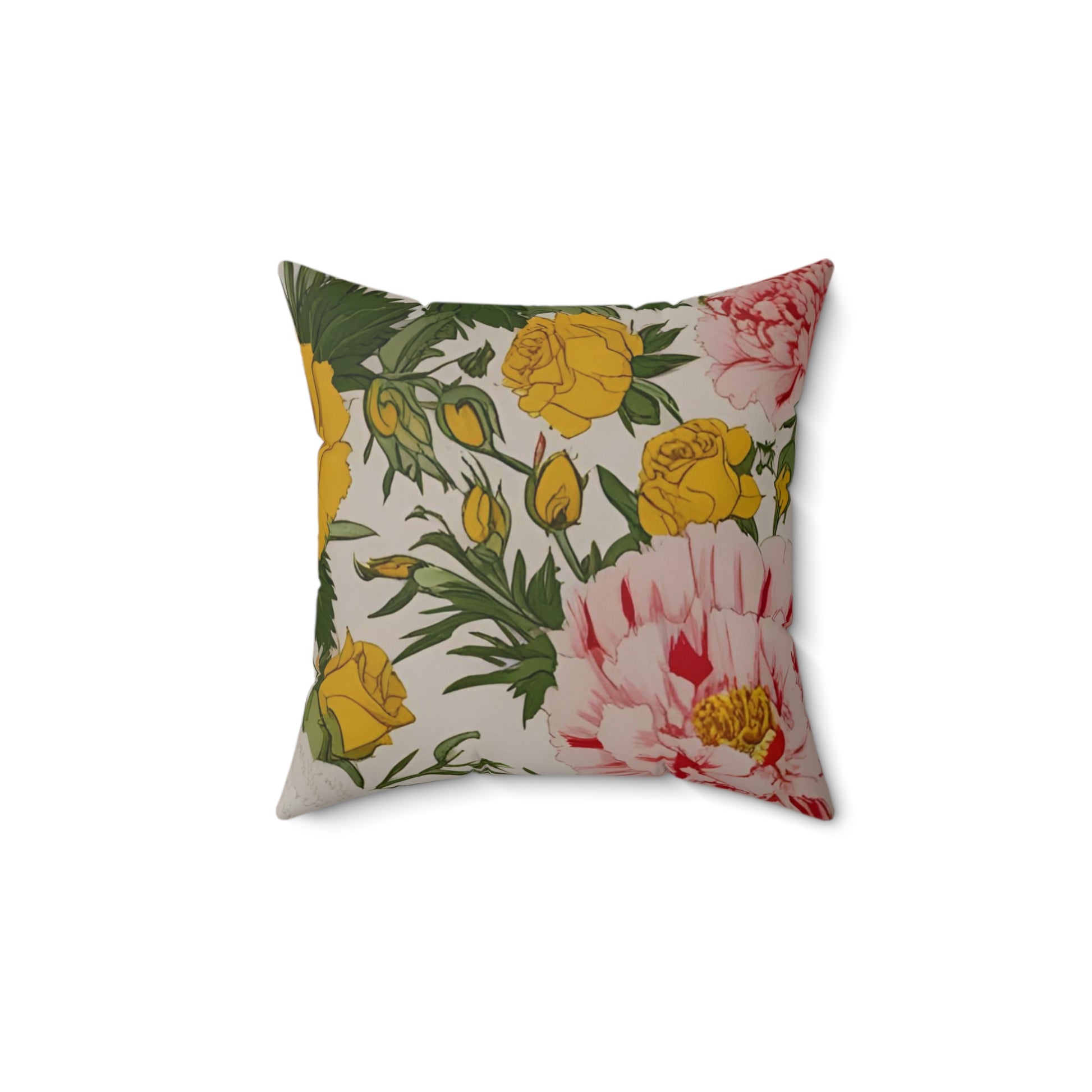 Spun Polyester Square Pillow