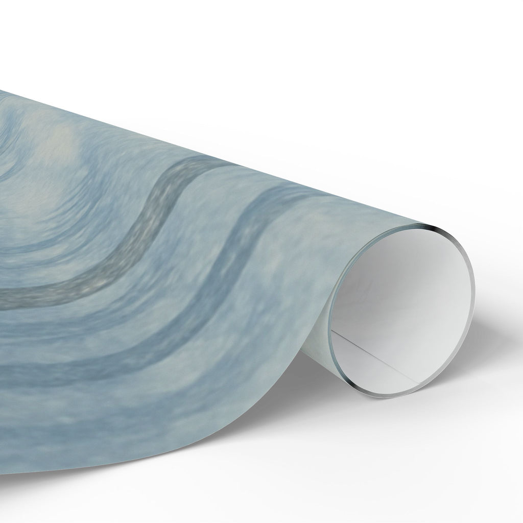 Snowy Forest Wrapping Paper - Winter Holiday Gift Wrap