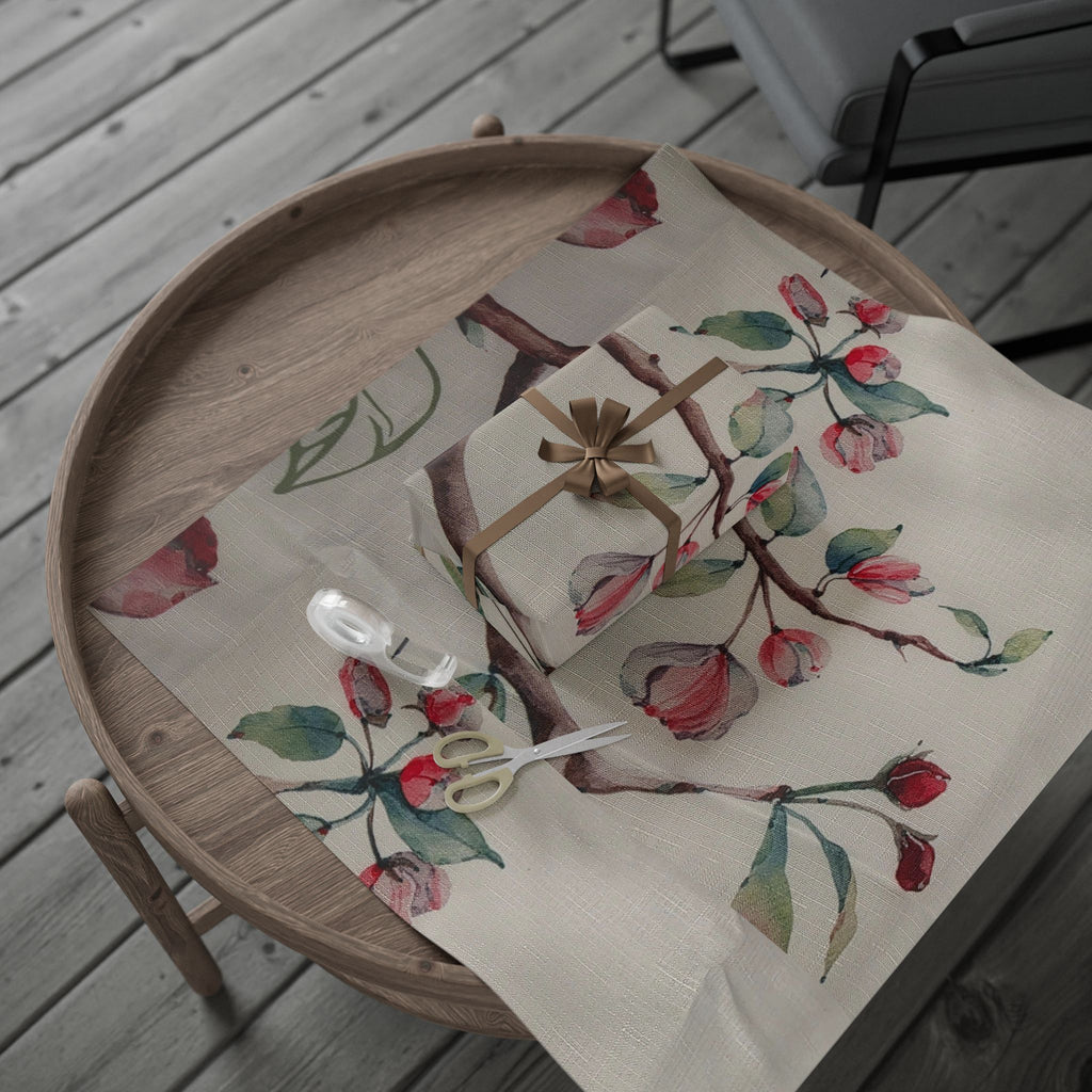 Elegant Floral Wrapping Paper | Perfect for Gifts and Celebrations