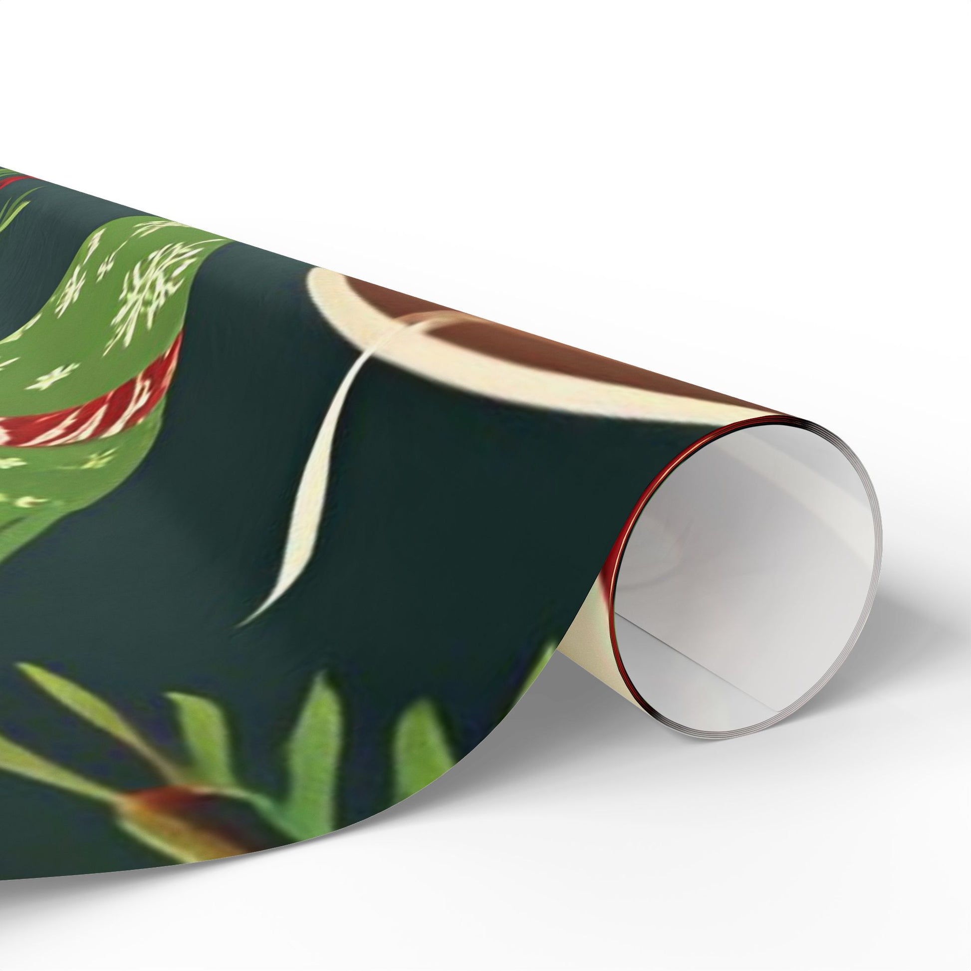 Holiday Mittens & Hot Cocoa Wrapping Paper – Festive Christmas Gift Wrap with Red Mugs