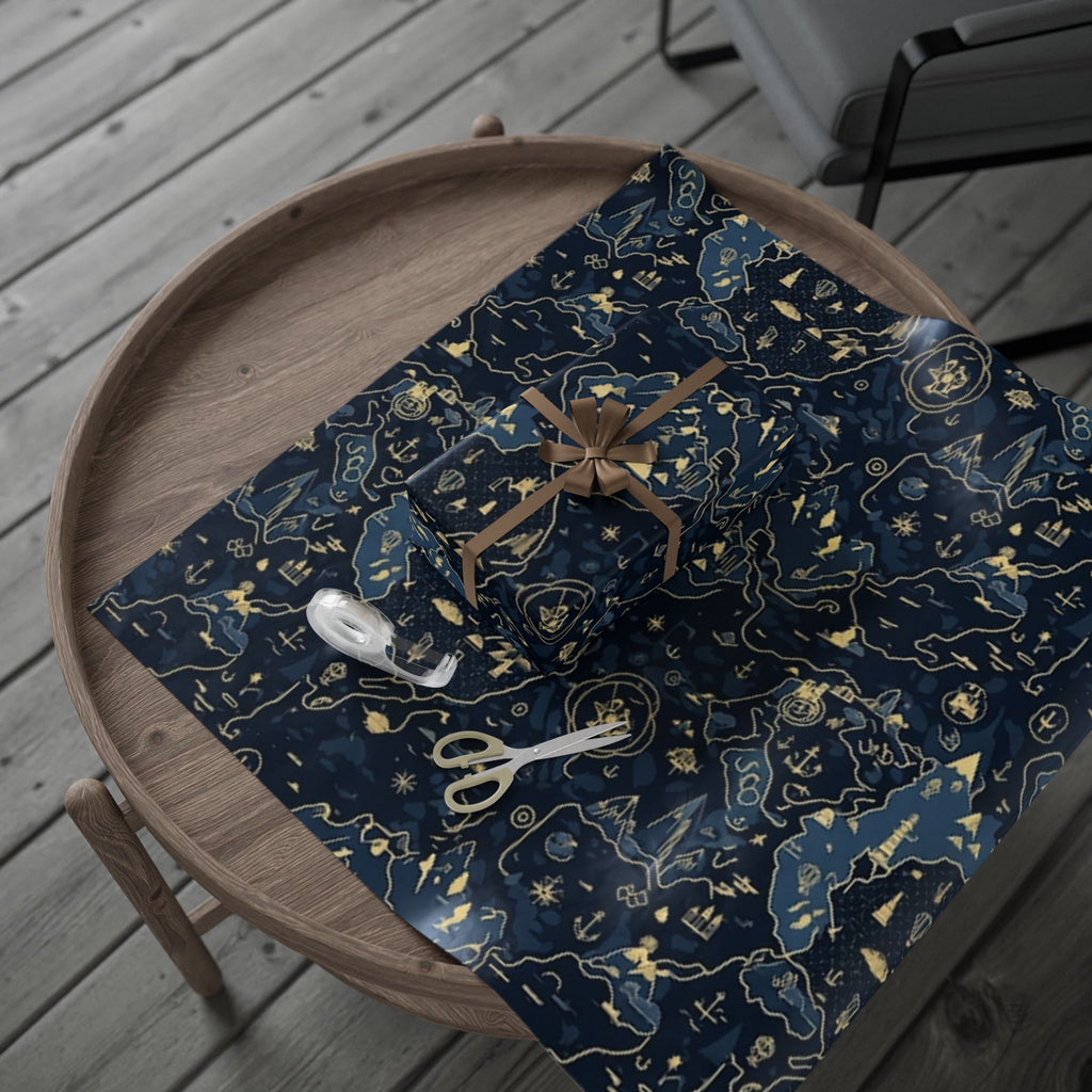 Elegant Abstract Wrapping Paper, Gift Wrap, Decorative Paper, Holiday Packaging, Birthday Wrapping, Eco-Friendly Gift Wrap