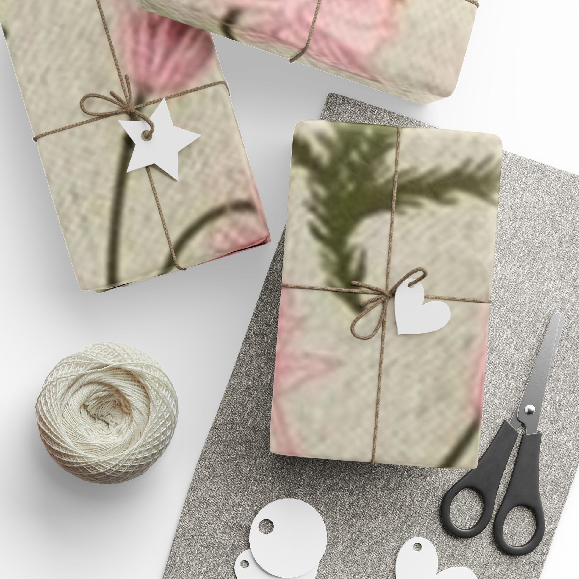 Nature-Inspired Wrapping Paper Roll for Birthdays and Special Occasions