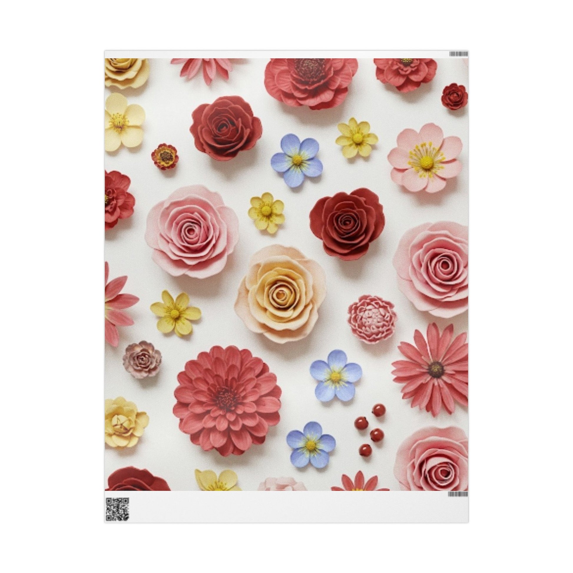 Elegant Floral Wrapping Paper - Perfect for Any Occasion