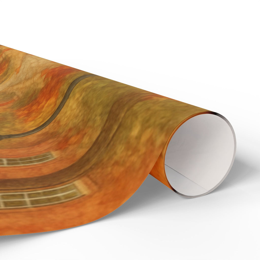 Vintage Fall Street Lights, Wrapping Papers