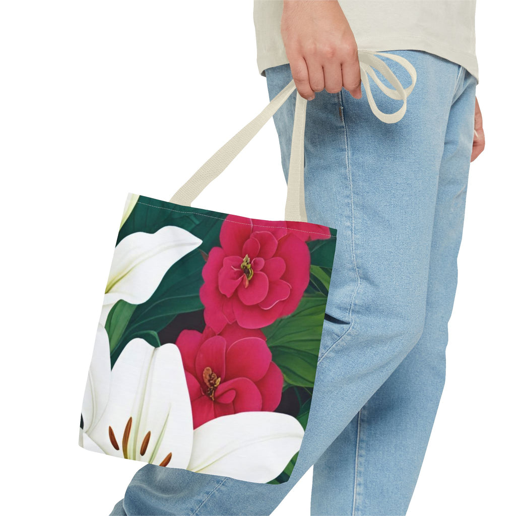 Floral Print Tote Bag - Stylish, Versatile and Perfect for Spring