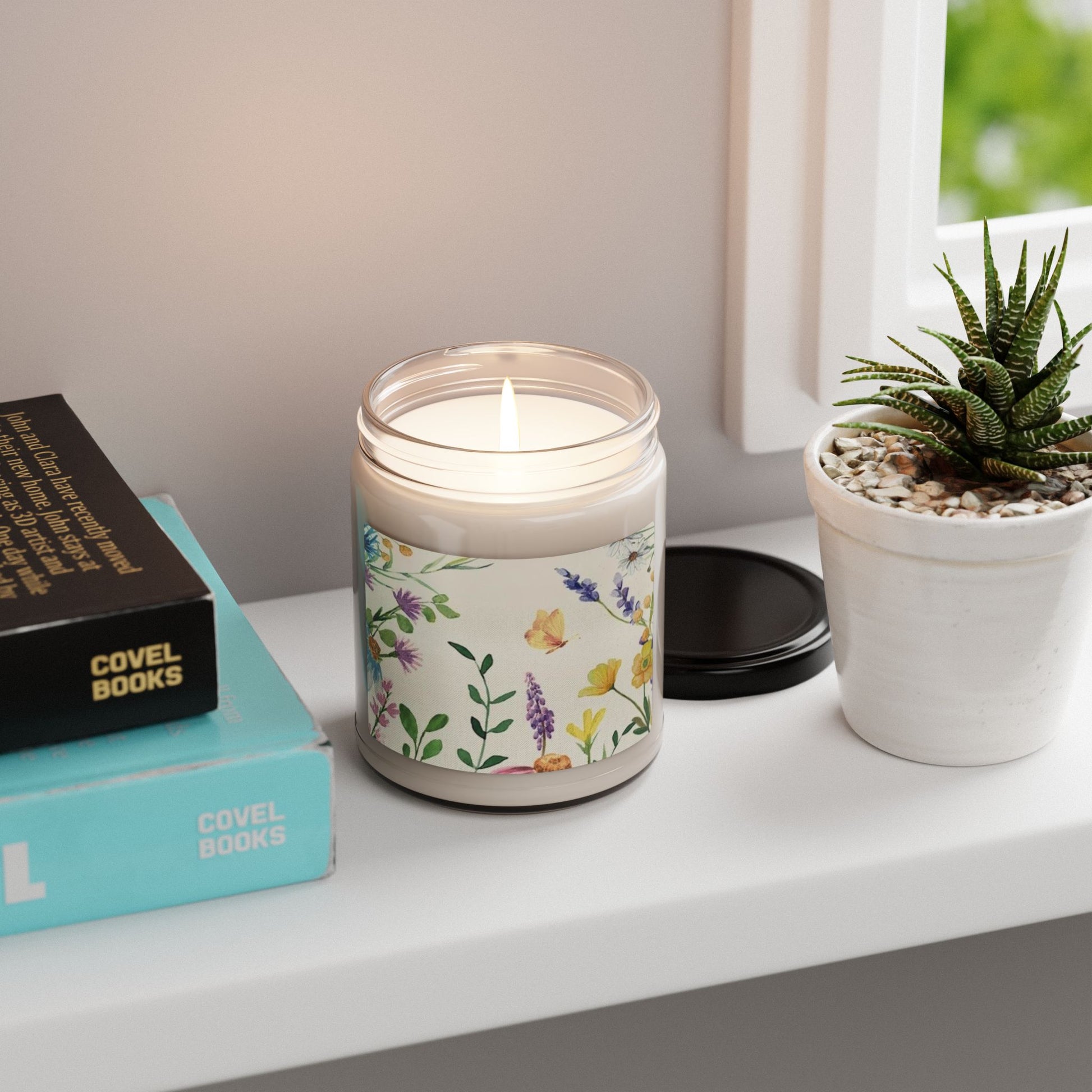 Gentle Spring Scented Soy Candle, 9oz