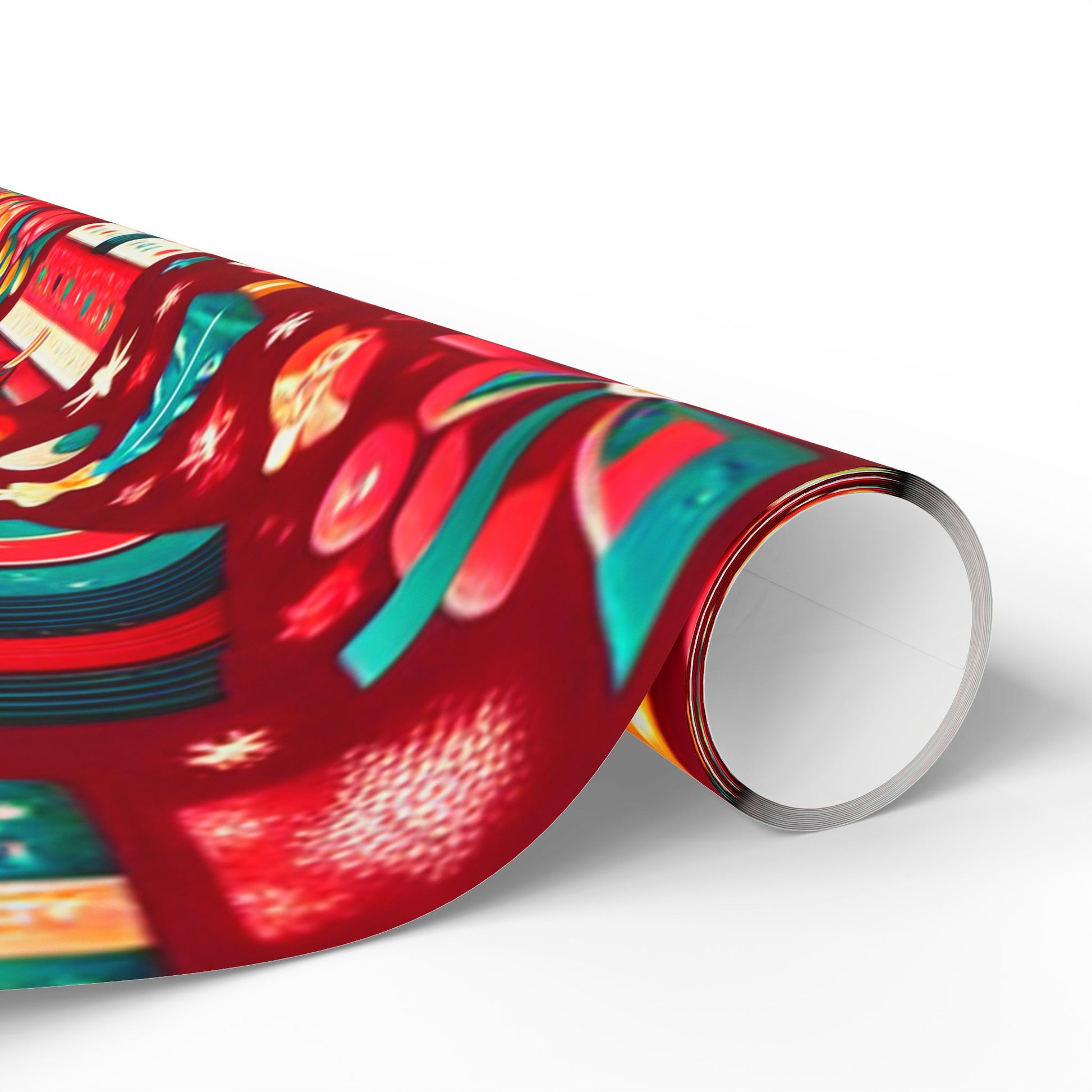 Festive Wrapping Paper, Holiday Gift Wrap, Colorful Christmas Wrapping, Birthday Present Wrap, Decorative Gift Wrapping Paper