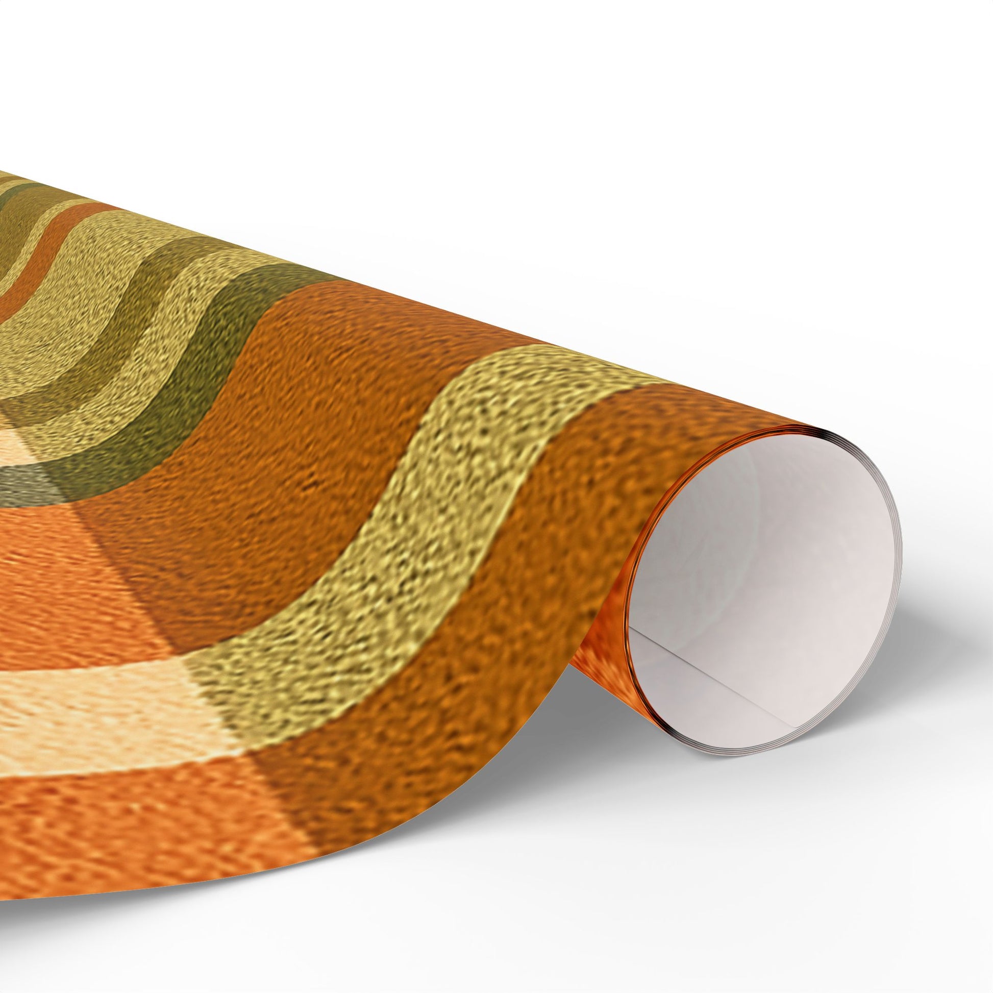 Autumn Plaid Wrapping Paper – Rustic Fall Checkered Gift Wrap for Thanksgiving and Harvest Celebrations