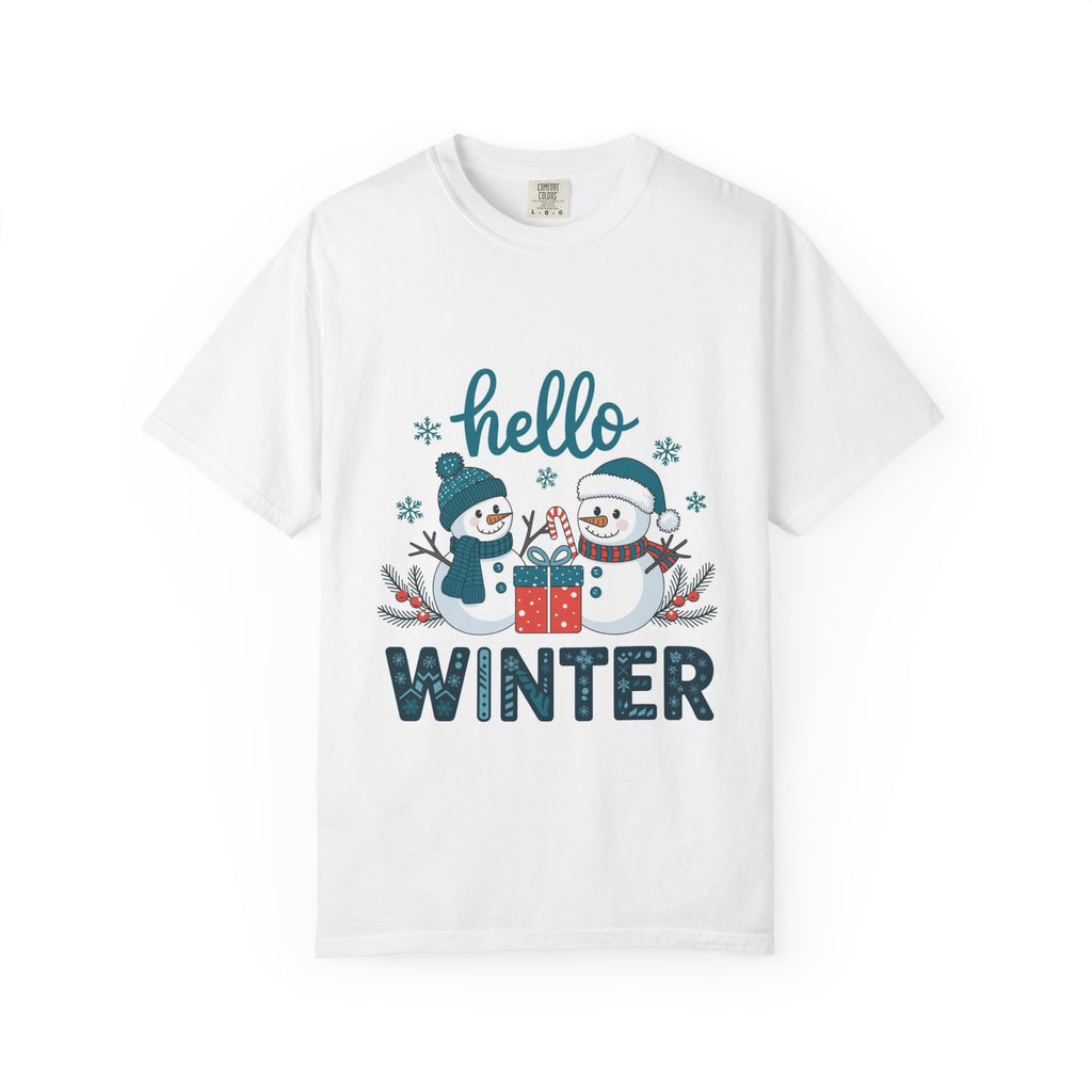 Hello Winter Snowman T-Shirt