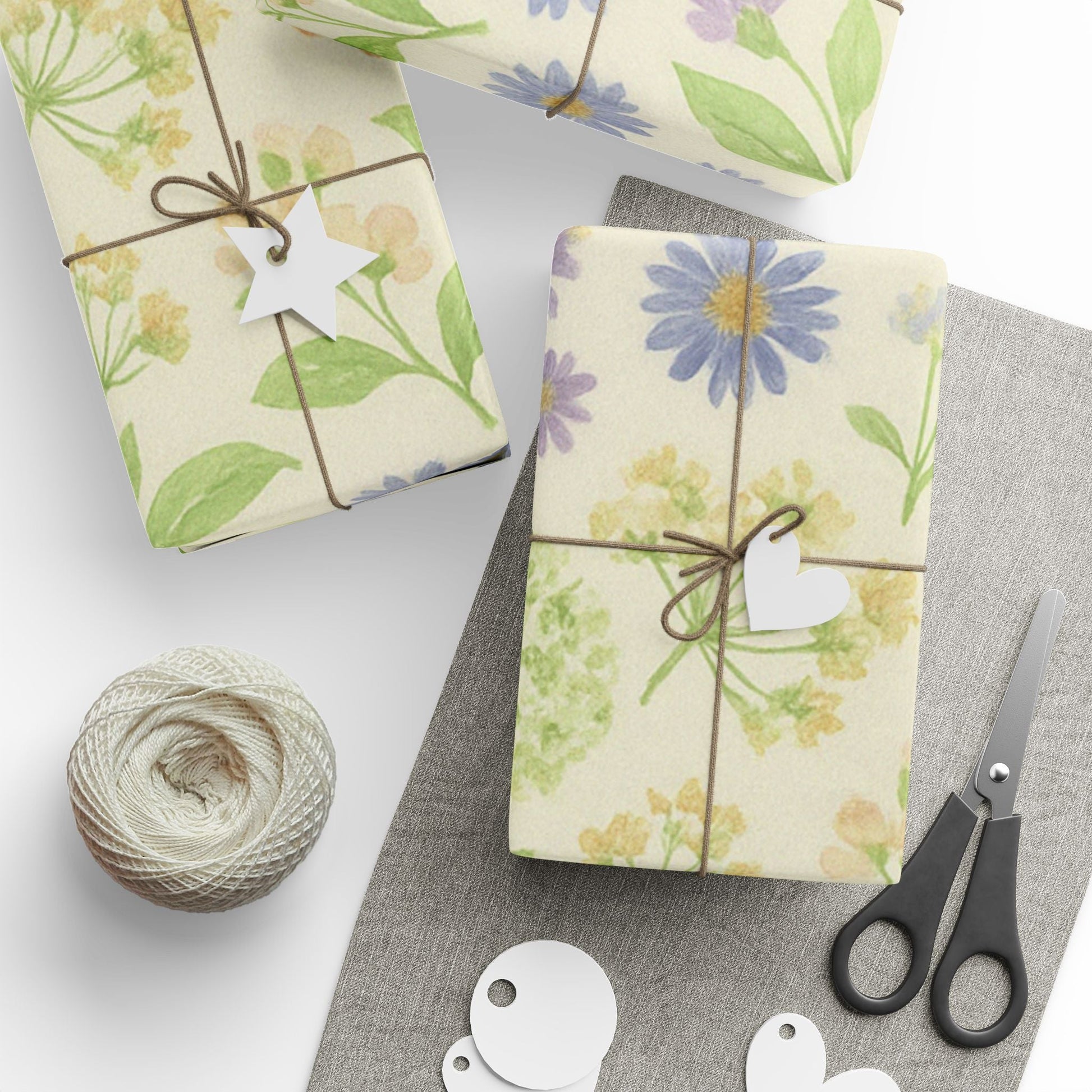 Floral Wrapping Paper - Elegant Flower Design for All Occasions