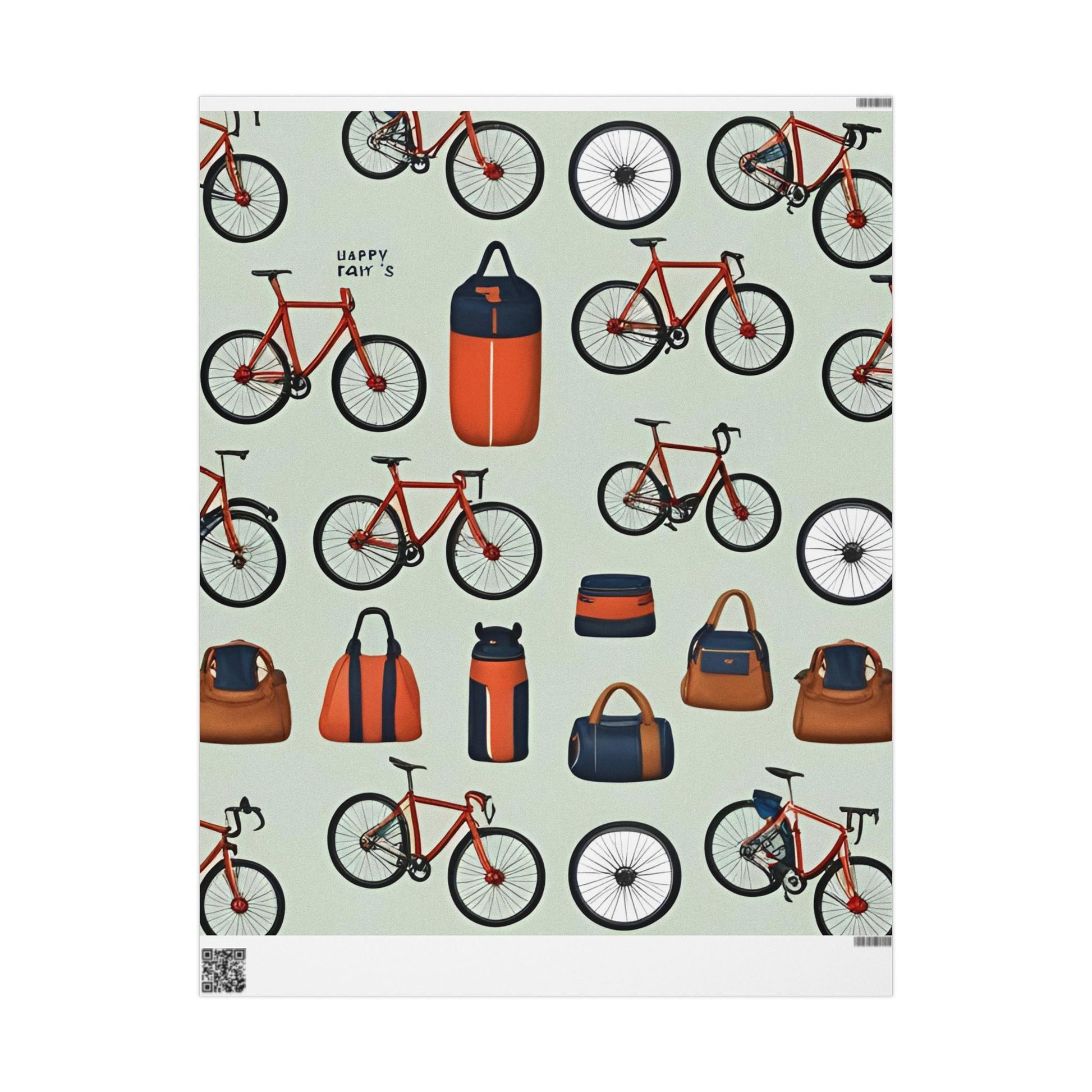 The Bicyclist Wrapping Paper