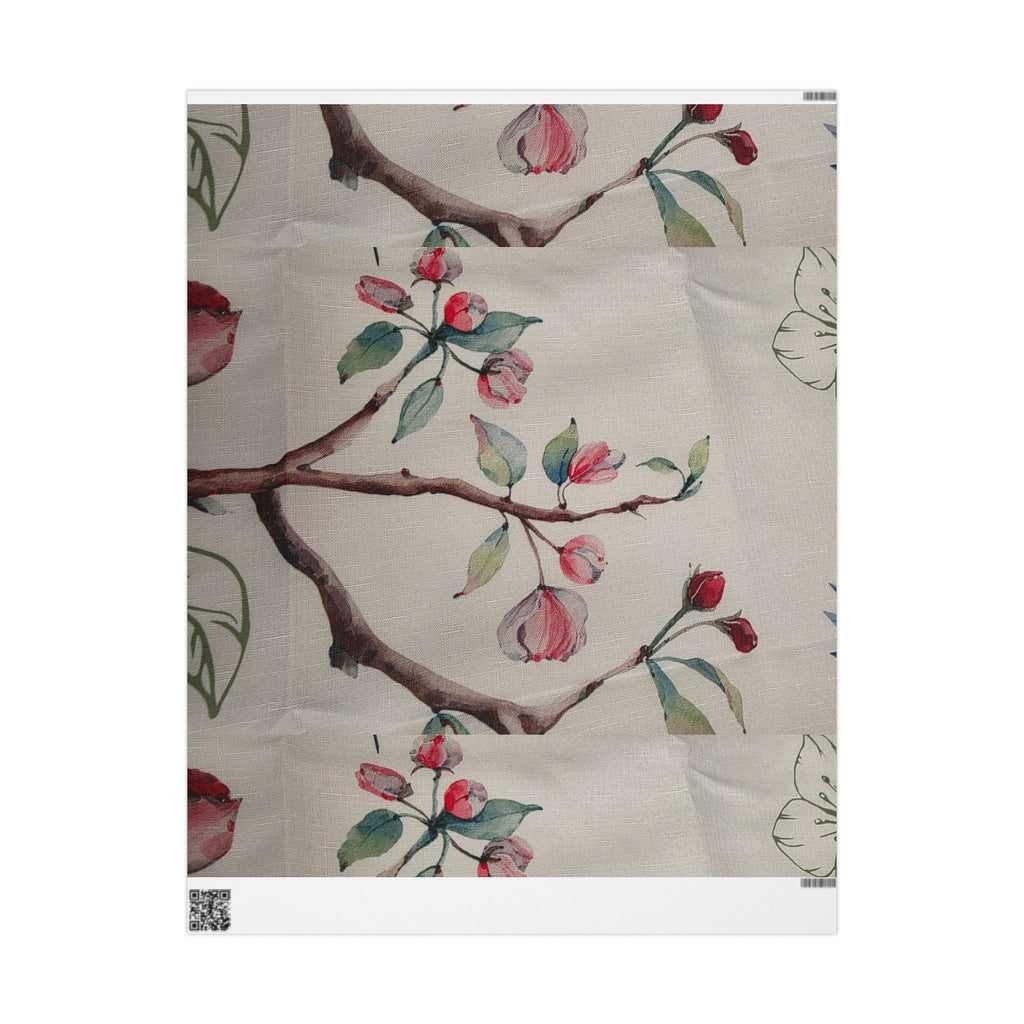 Elegant Floral Wrapping Paper | Perfect for Gifts and Celebrations