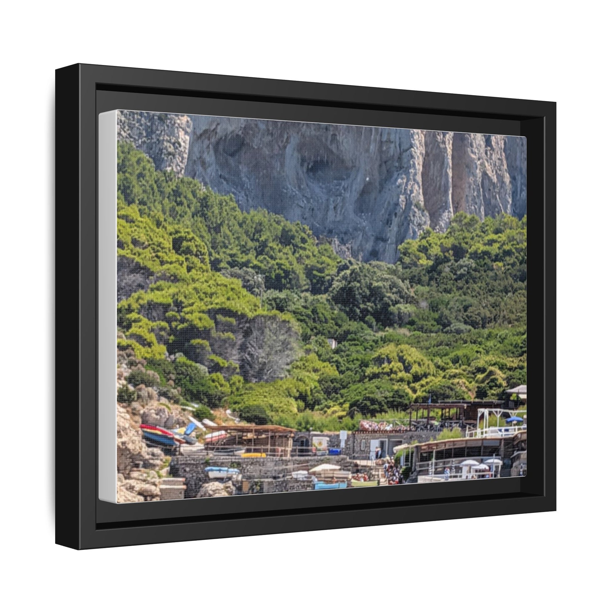 Framed Matte Canvas Print, Scenic Artwork, Home Decor, Nature Wall Art, Gifts for Nature Lovers, Living Room Decor, Landscape