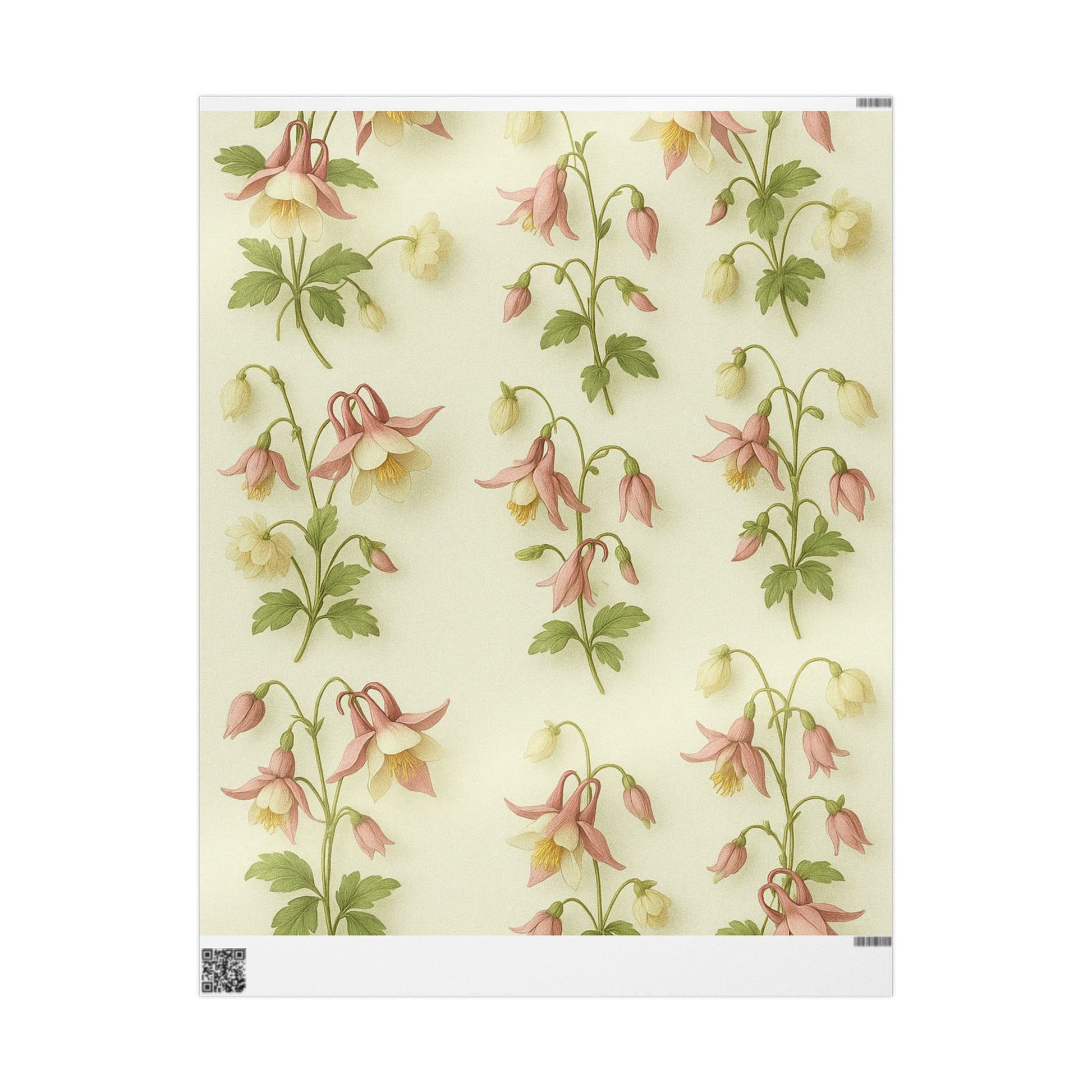 Elegant Floral Wrapping Paper (Store Favorite) - Vintage Blossom Gift Wrap for All Occasions
