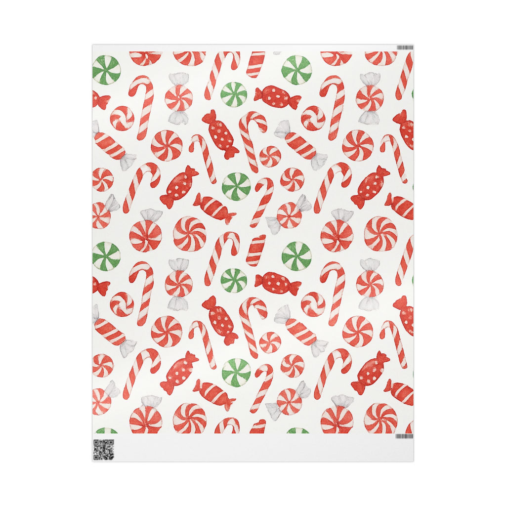 Christmas Candy Gift Wrap for Holiday Parties