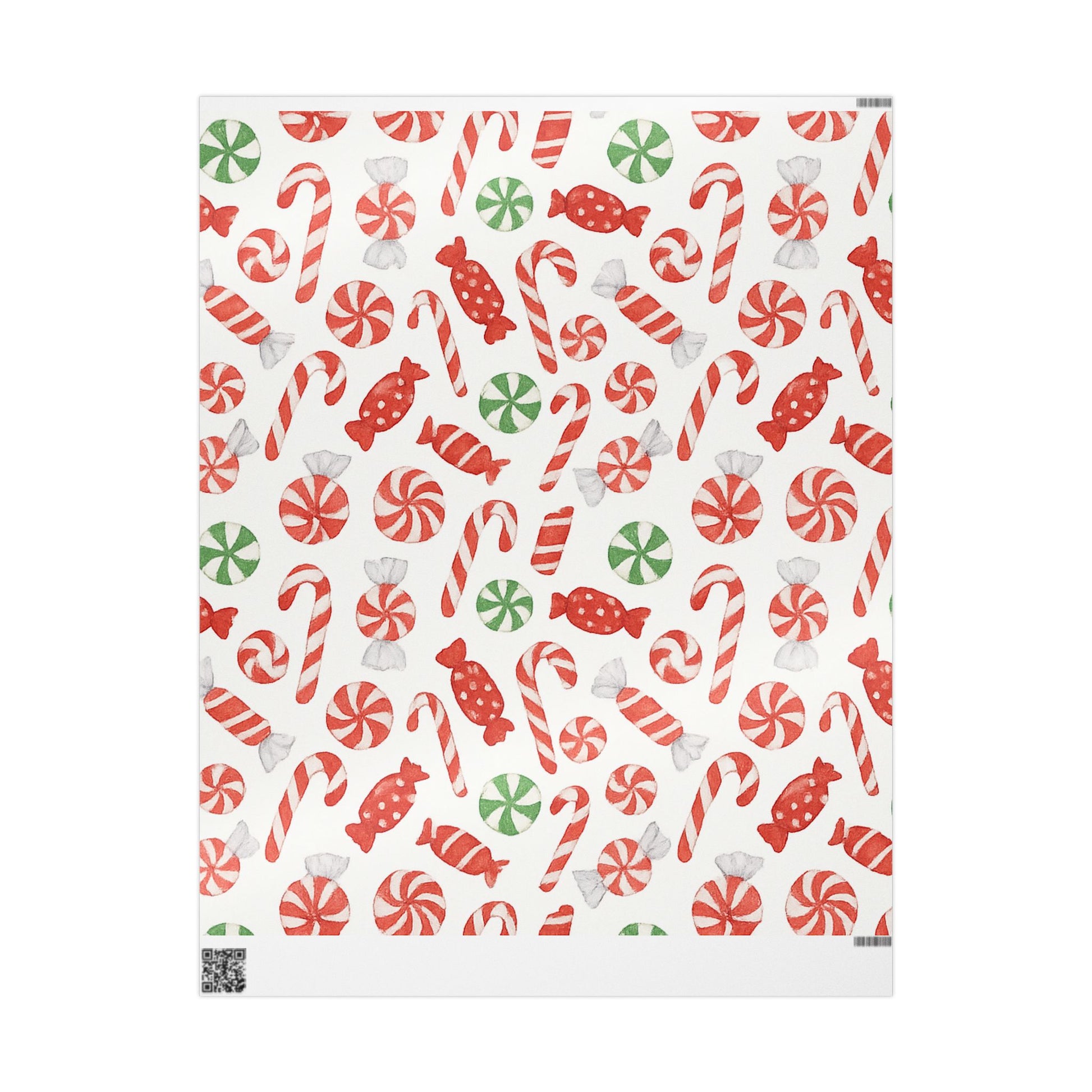 Christmas Candy Gift Wrap for Holiday Parties