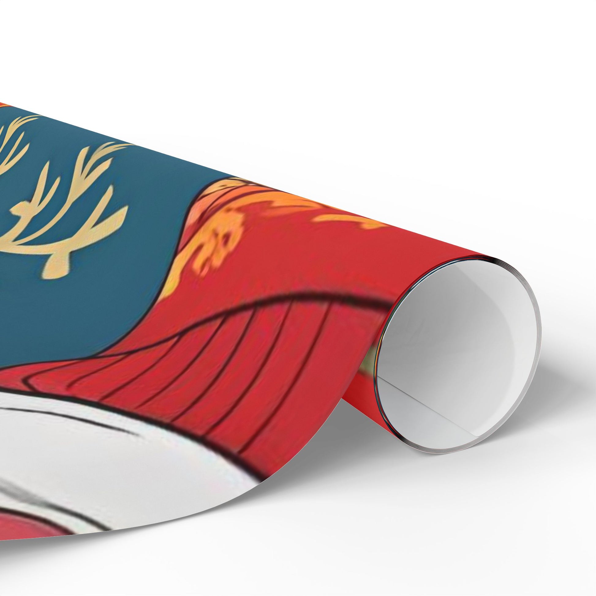 Cartoon Corgis in Christmas Sweaters Wrapping Paper – Holiday Dog Gift Wrap