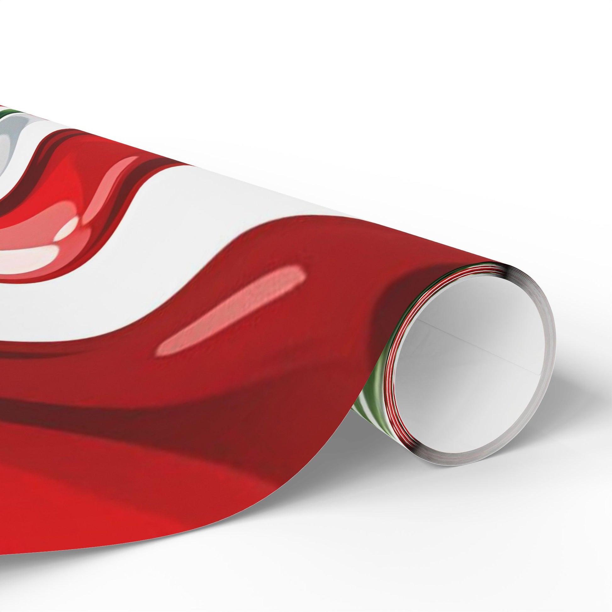 Santa and Toy Soldiers Christmas Wrapping Paper – Festive Ornaments and Holly Design