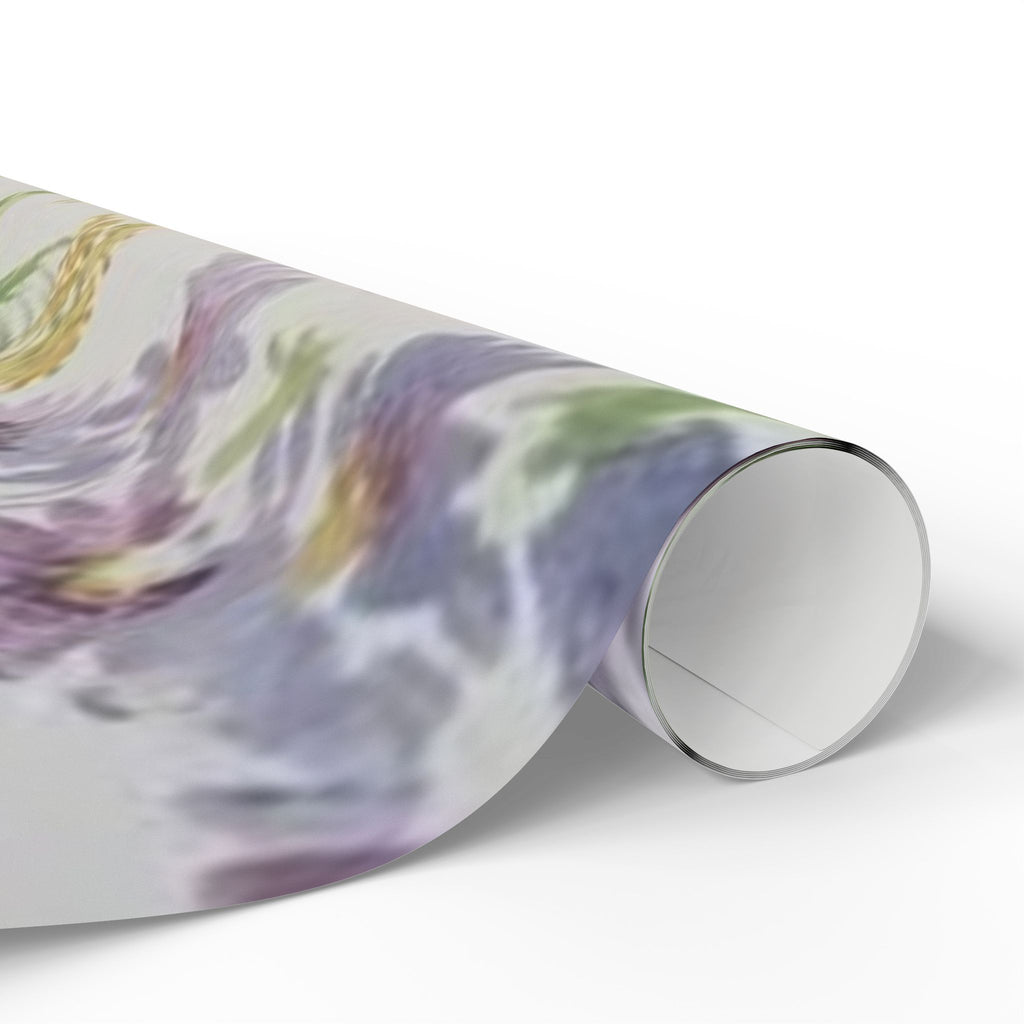 Floral Gift Wrapping Paper - Elegant Spring Design for All Occasions