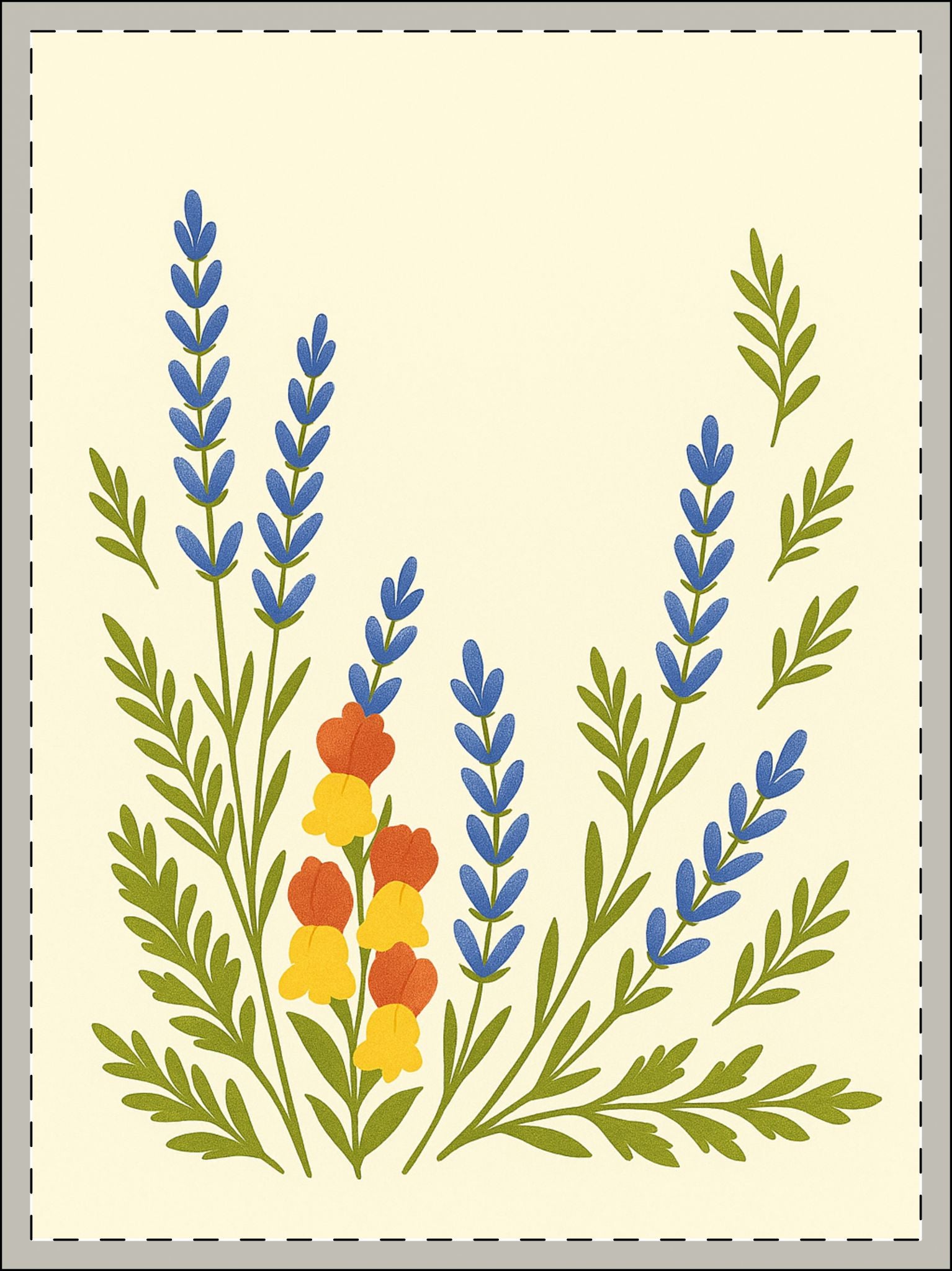 Framed Poster, Multi-Color