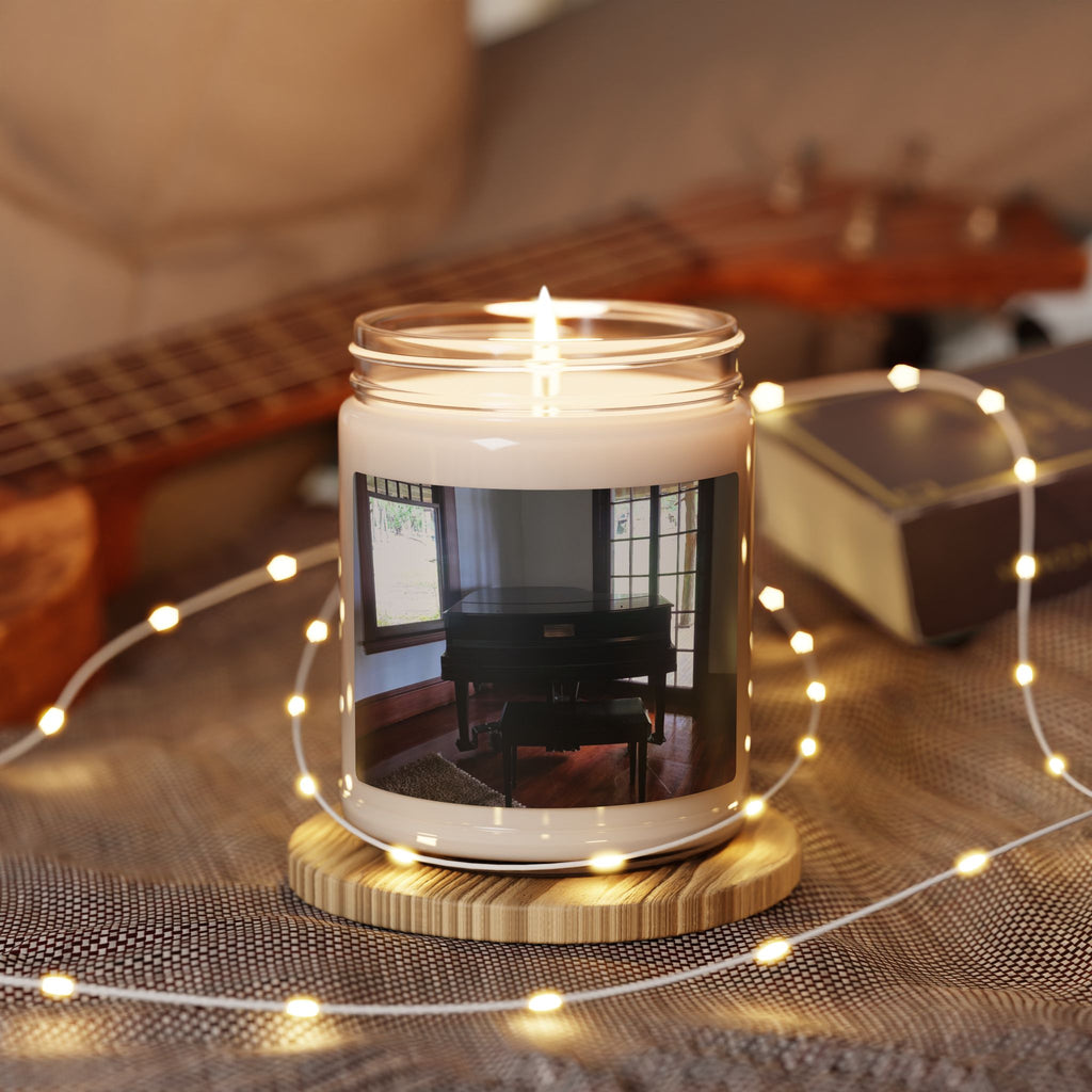 Piano Room Scented Soy Candle - 9oz Relaxing Home Fragrance