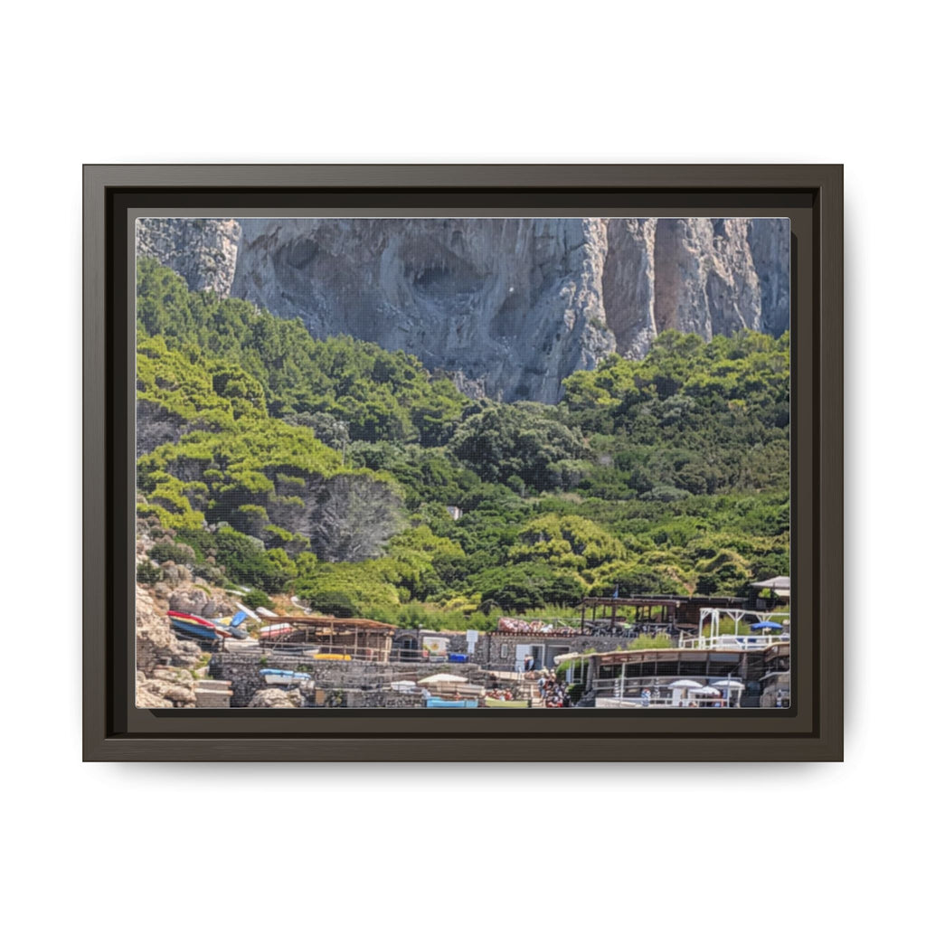 Framed Matte Canvas Print, Scenic Artwork, Home Decor, Nature Wall Art, Gifts for Nature Lovers, Living Room Decor, Landscape