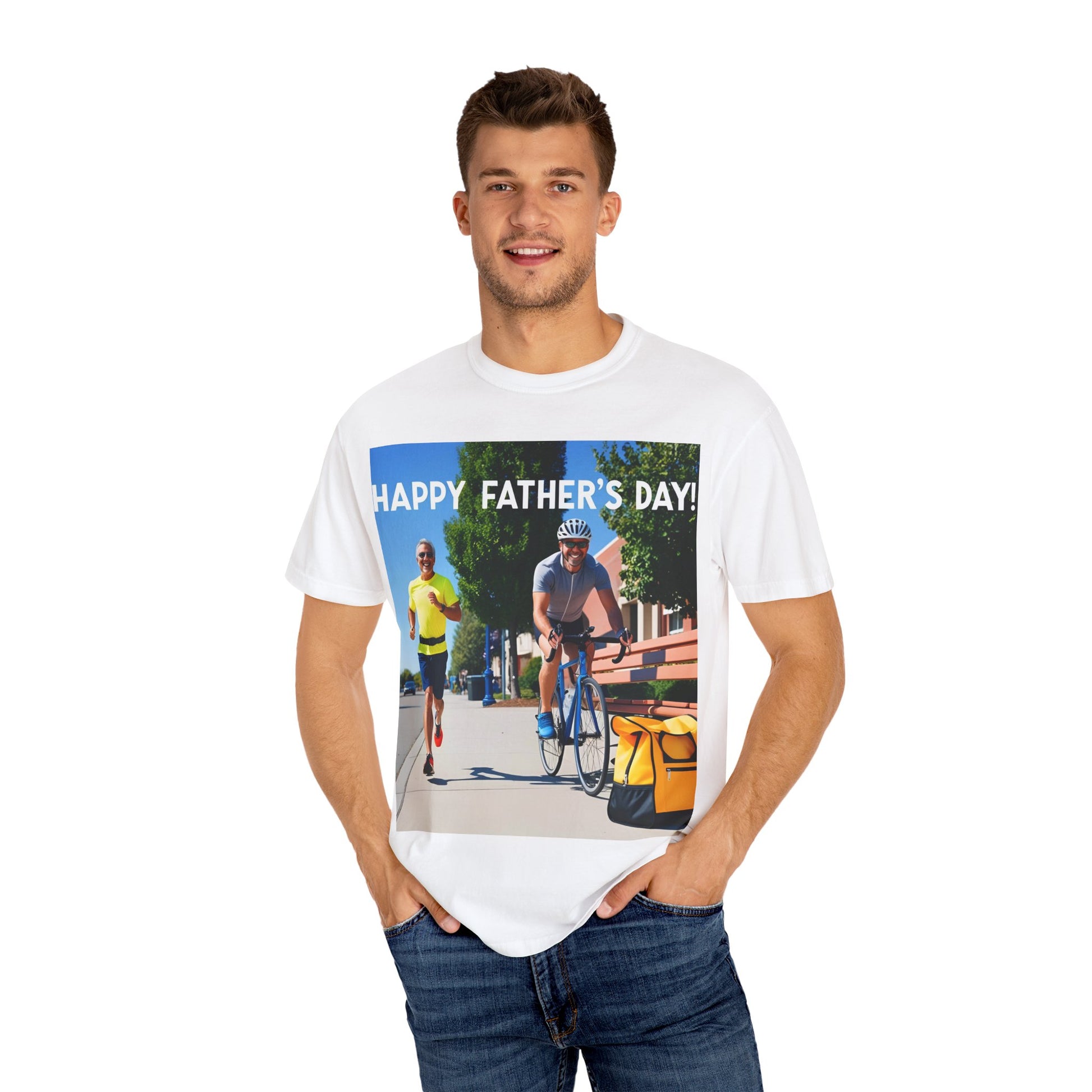 Happy Father's Day Unisex Garment-Dyed T-Shirt