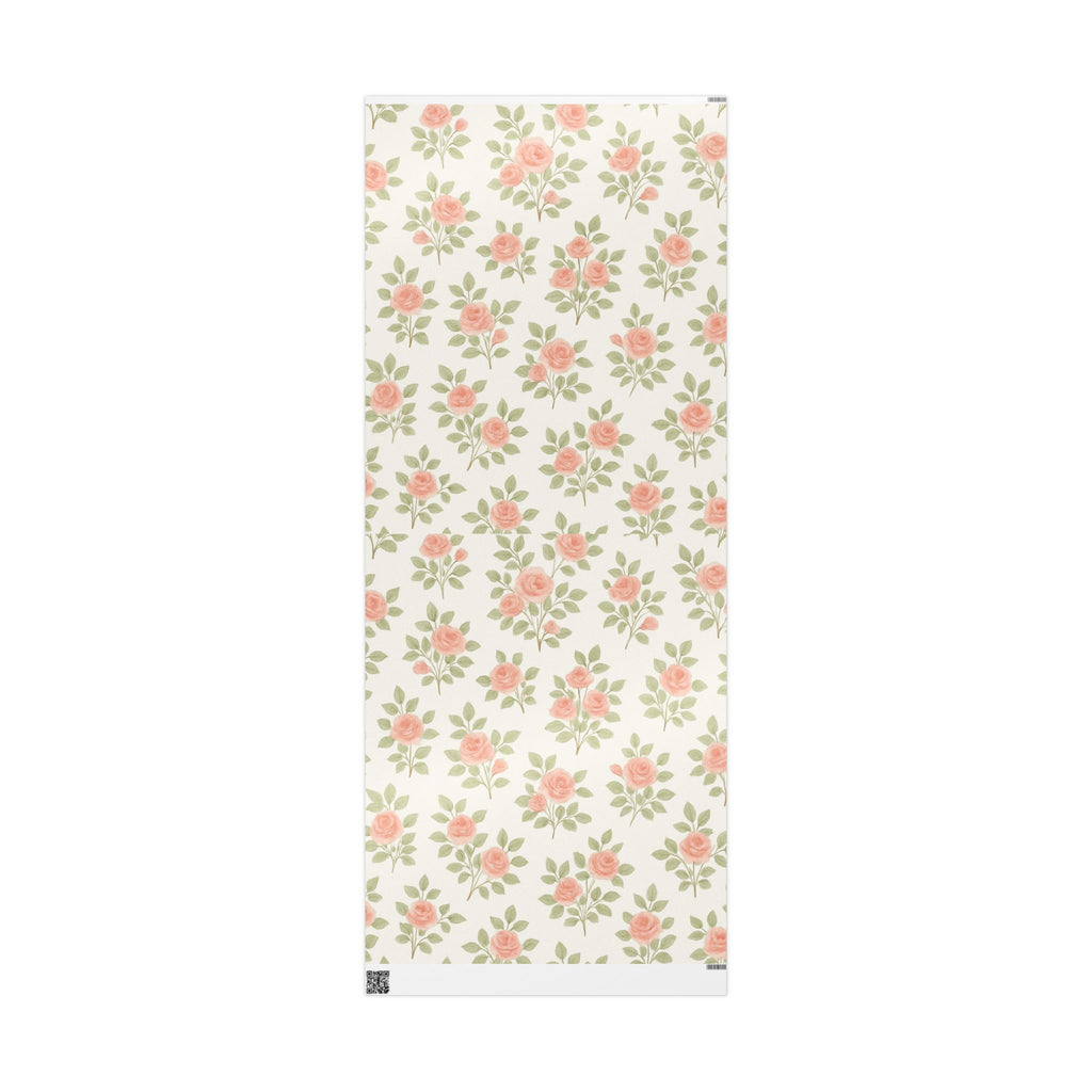 Vintage Rose Garden Wrapping Paper
