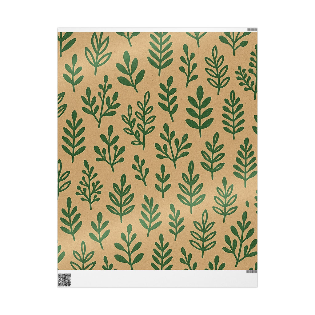 Eco-Friendly Floral Wrapping Paper, Sustainable Gift Wrap for Holidays, Birthdays, and Special Occasions, Botanical Design, Recyclable [...]