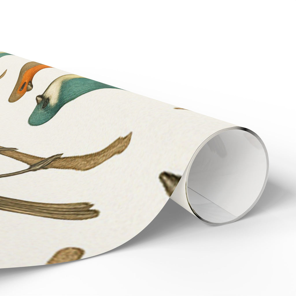 Charming Bird Pattern Wrapping Paper for Nature Lovers