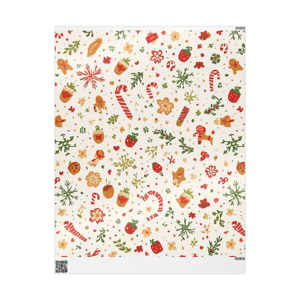 Festive Wrapping Paper, Gift Wrap for Holidays, Birthday Parties, Seasonal Celebrations, Eco-Friendly Gift Wrap, Unique Gift Presentation