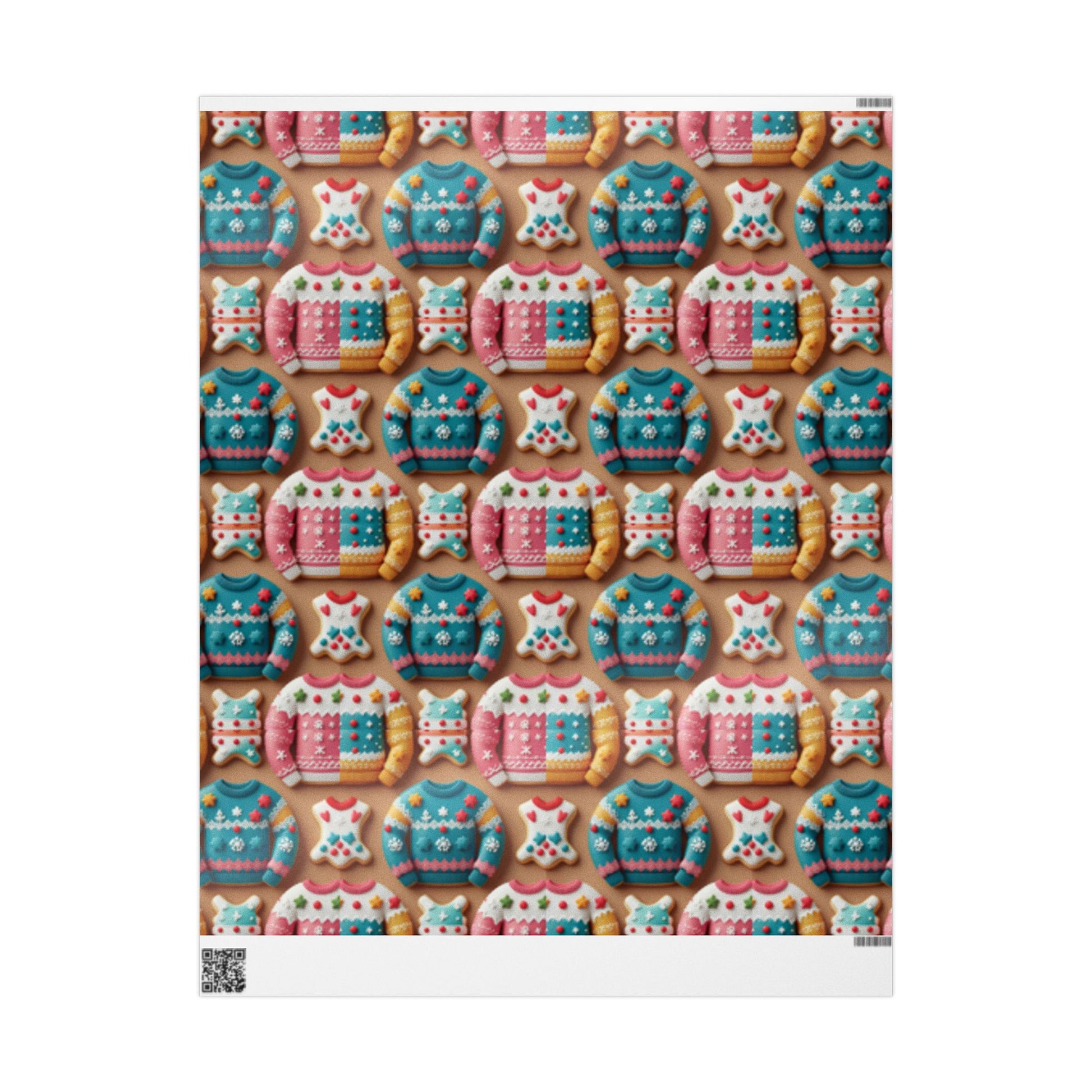 Ugly Sweater Cookie 1 Wrapping Paper –