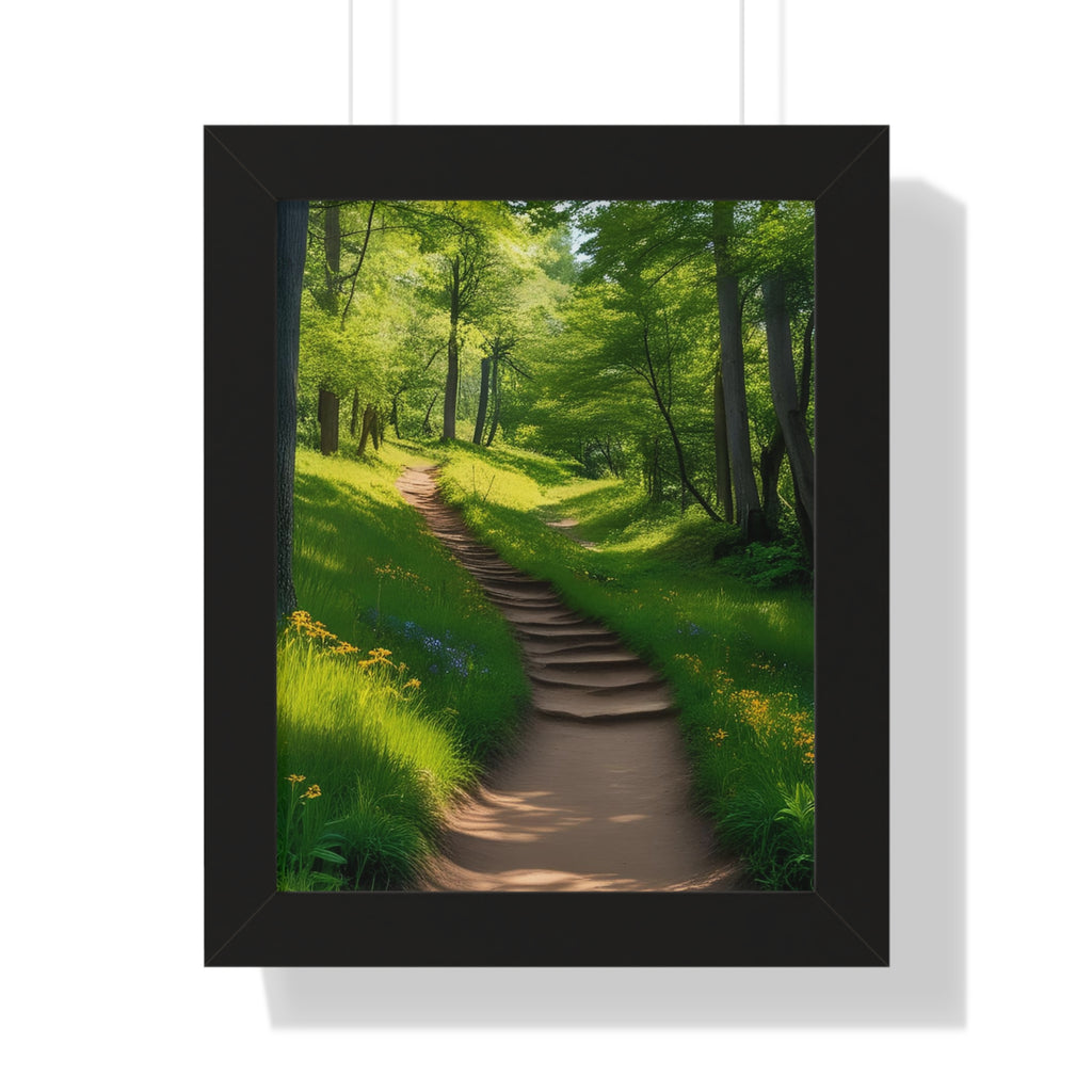 Framed Vertical Poster