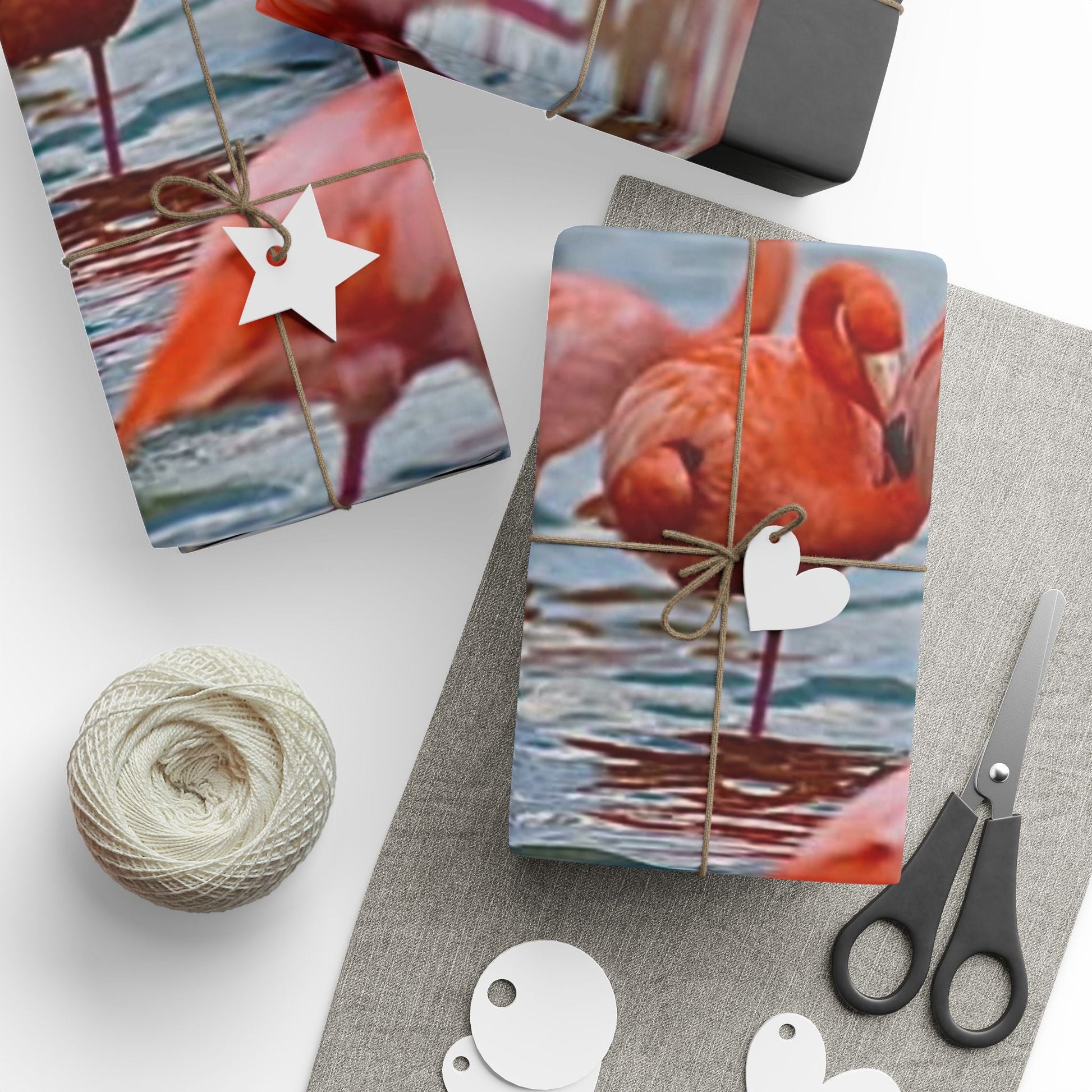 Florida Flamingo's Wrapping Paper