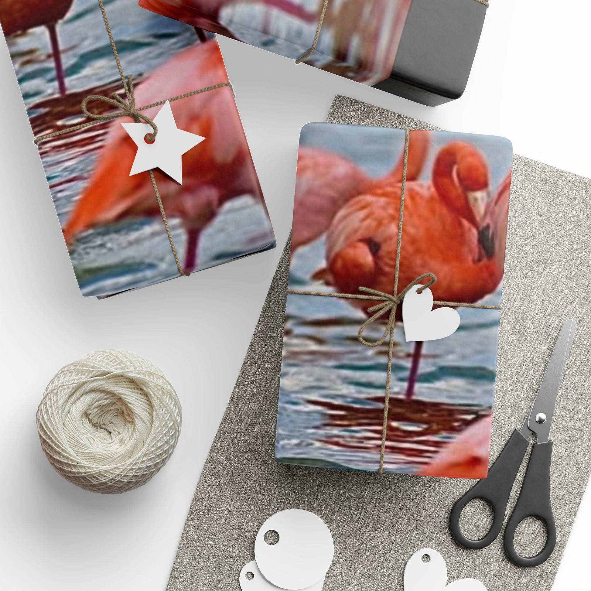 Florida Flamingo's Wrapping Paper