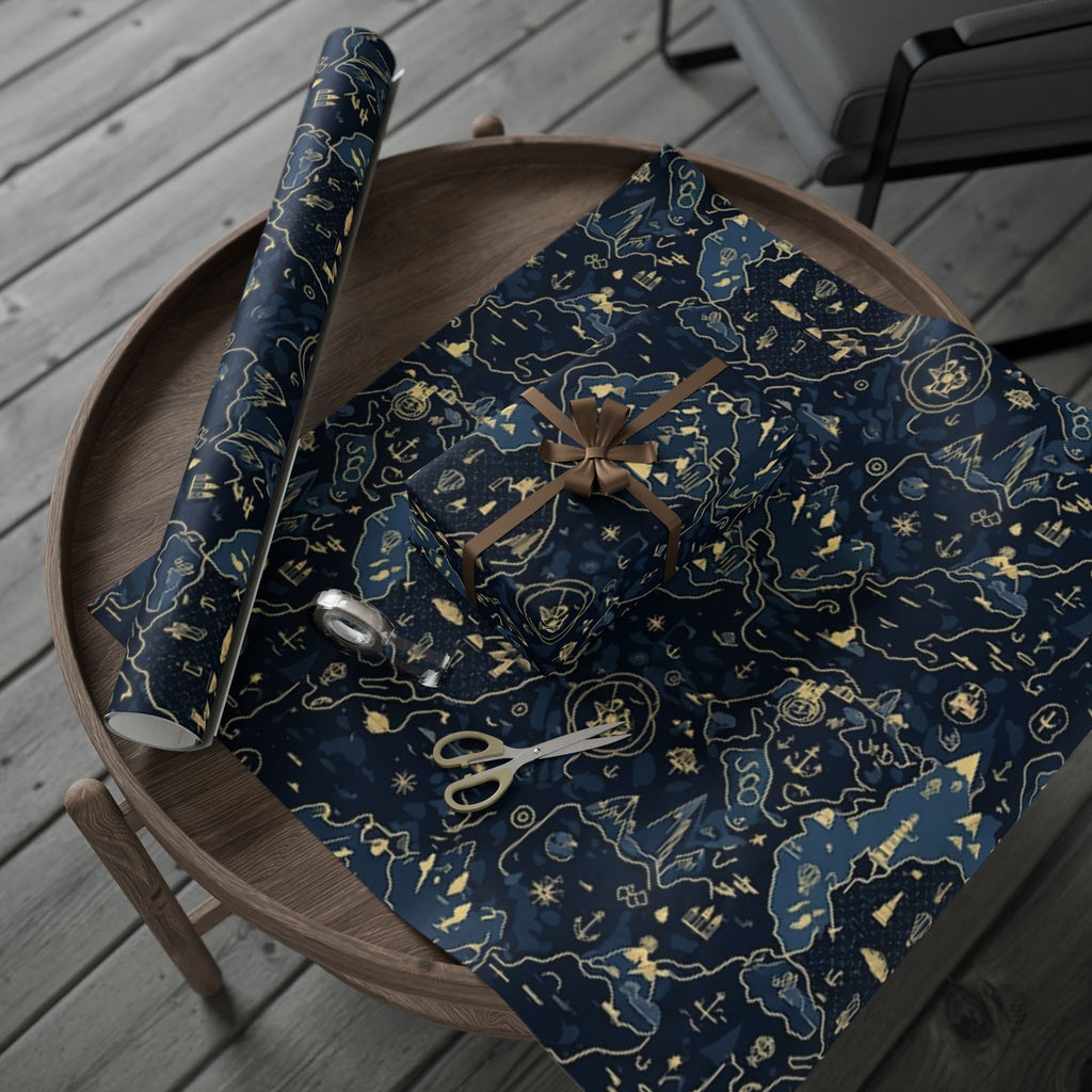 Elegant Abstract Wrapping Paper, Gift Wrap, Decorative Paper, Holiday Packaging, Birthday Wrapping, Eco-Friendly Gift Wrap