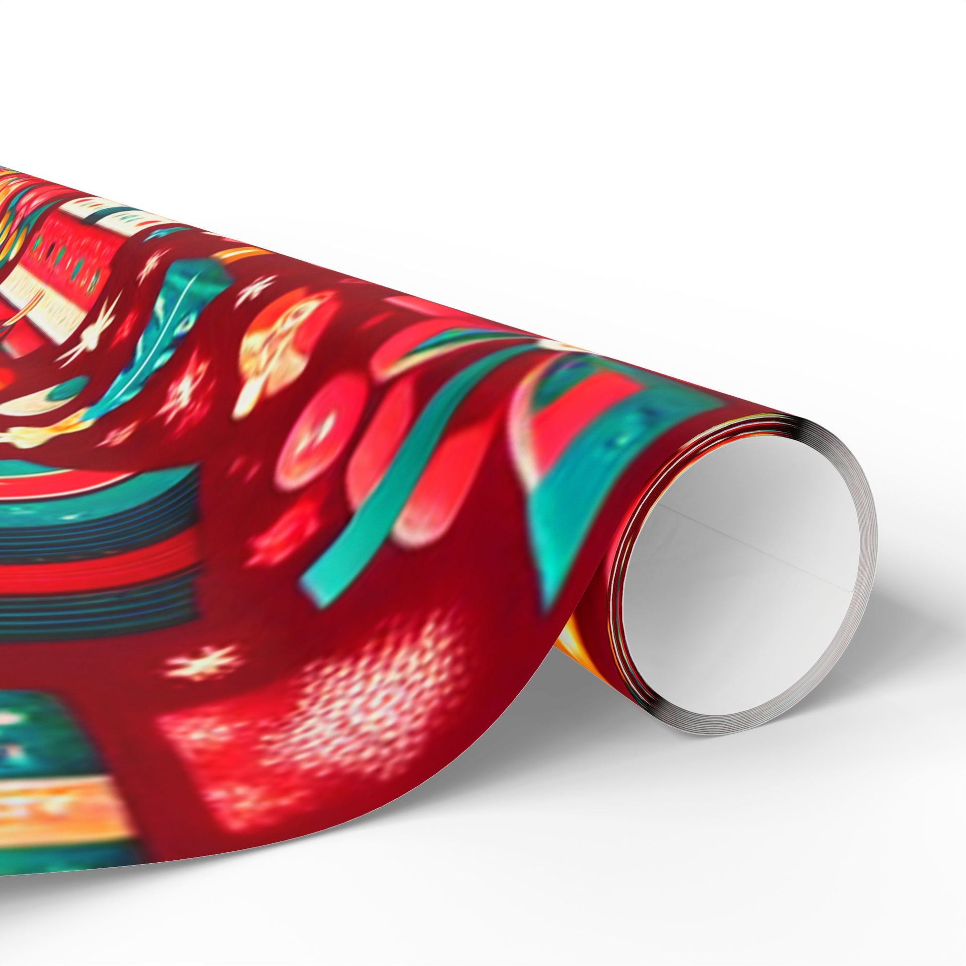 Festive Wrapping Paper, Holiday Gift Wrap, Colorful Christmas Wrapping, Birthday Present Wrap, Decorative Gift Wrapping Paper