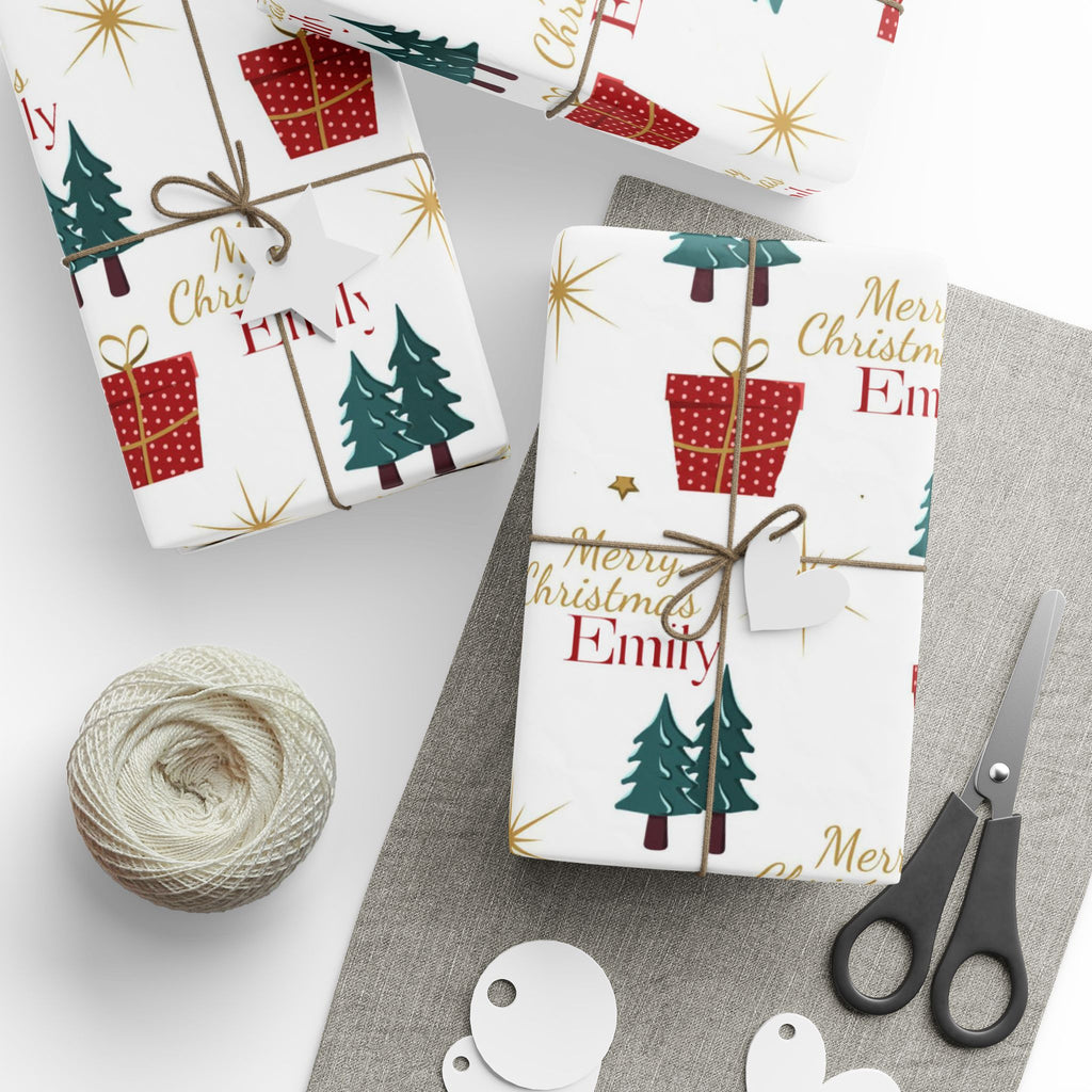 Christmas Wrapping Paper Emily