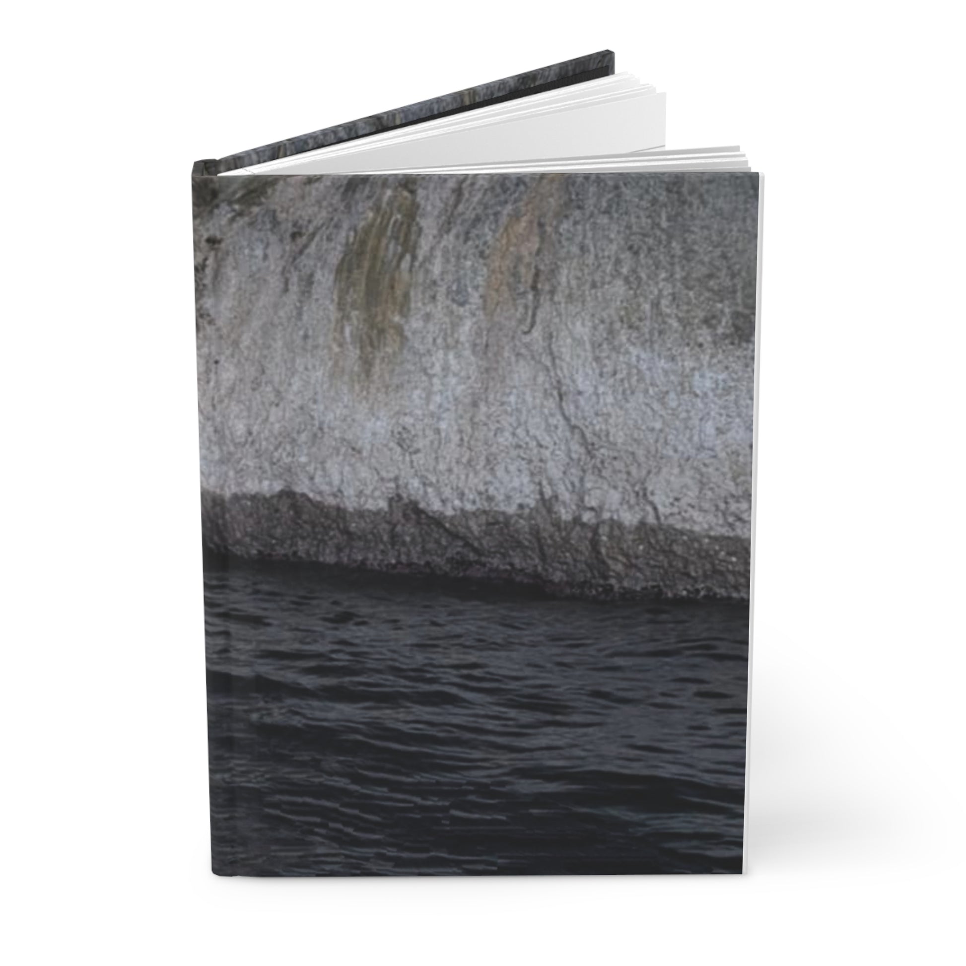Adriatic Sea Meets Cove Hardcover Journal – Coastal Inspired Writing Notebook